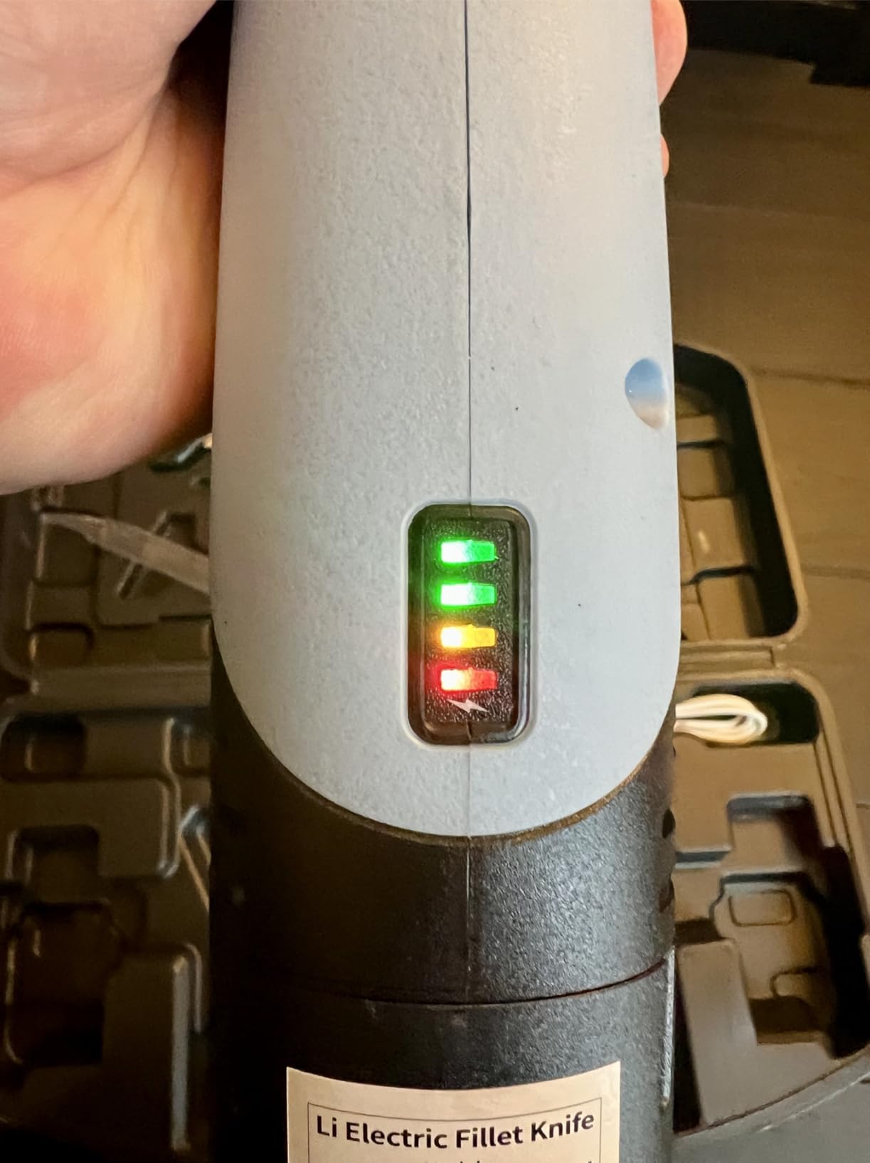 Calamus BladeVolt Rechargeable Cordless Electric Fillet Knife with 7