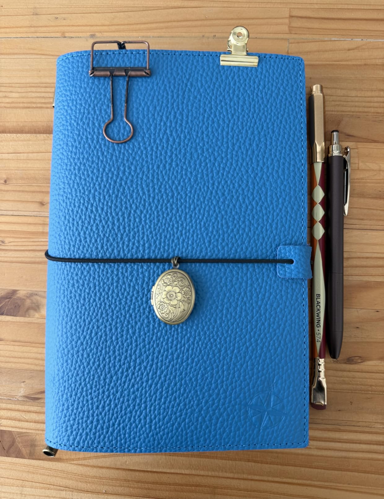 WANDERINGS A5 Size Travelers Notebook with Pockets - 6