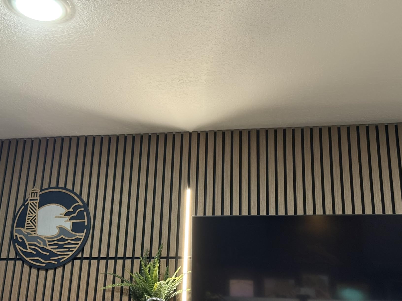 V4light 16.4ft Smart Silicone LED Strip for Recessed Lighting, 2700K-6500K CCT, CRI90+ Dot-Free, Works with Alexa, App&Remote, Cuttable & Dimmable, Clip Mount for Wood Slat Wall, Under Cabinet, Stairs customer photo 1