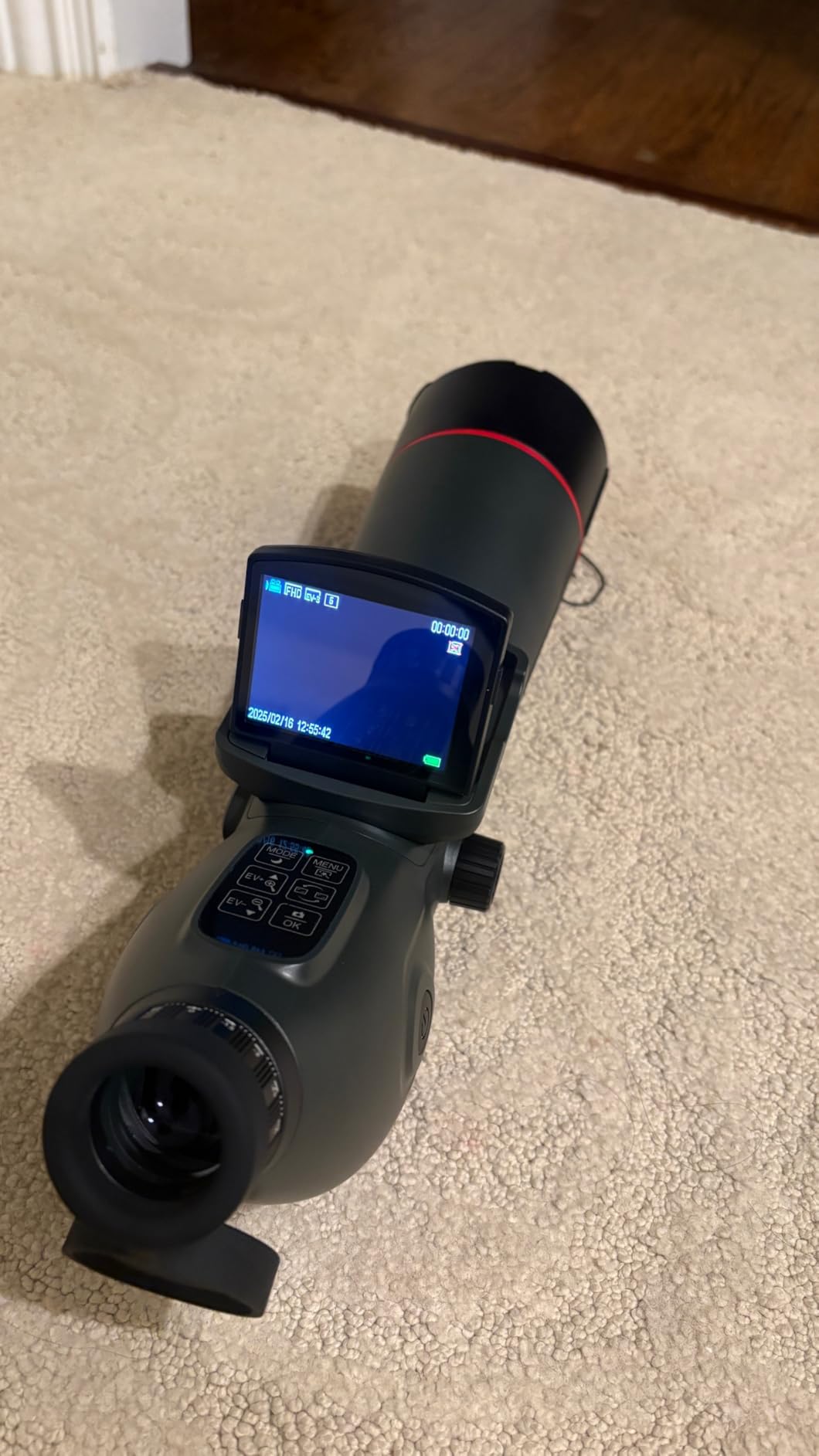 Smart Telescope, Professional Refractor Auto-focus Portable Digital Electronic Telescopes with 4K Astrophotography Camera, Internal And External Dual Screens Spotter for Adults and Beginners customer photo 1