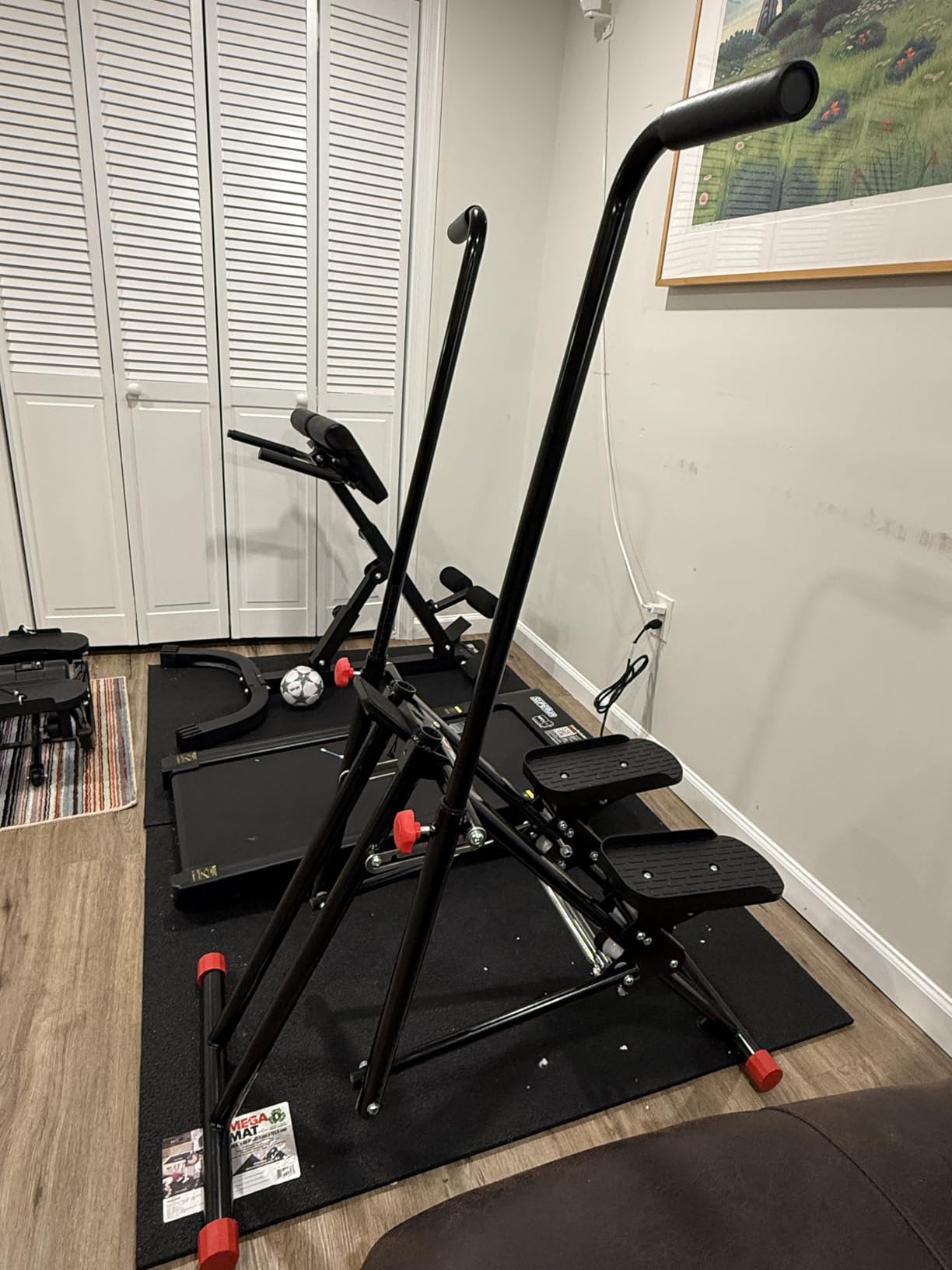 RELIFE REBUILD YOUR LIFE Stair Stepper for Home Exercise, New Version Stair Climber with Adjustable Resistance, Vertical Climber Cardio Exercise Machine customer photo 1