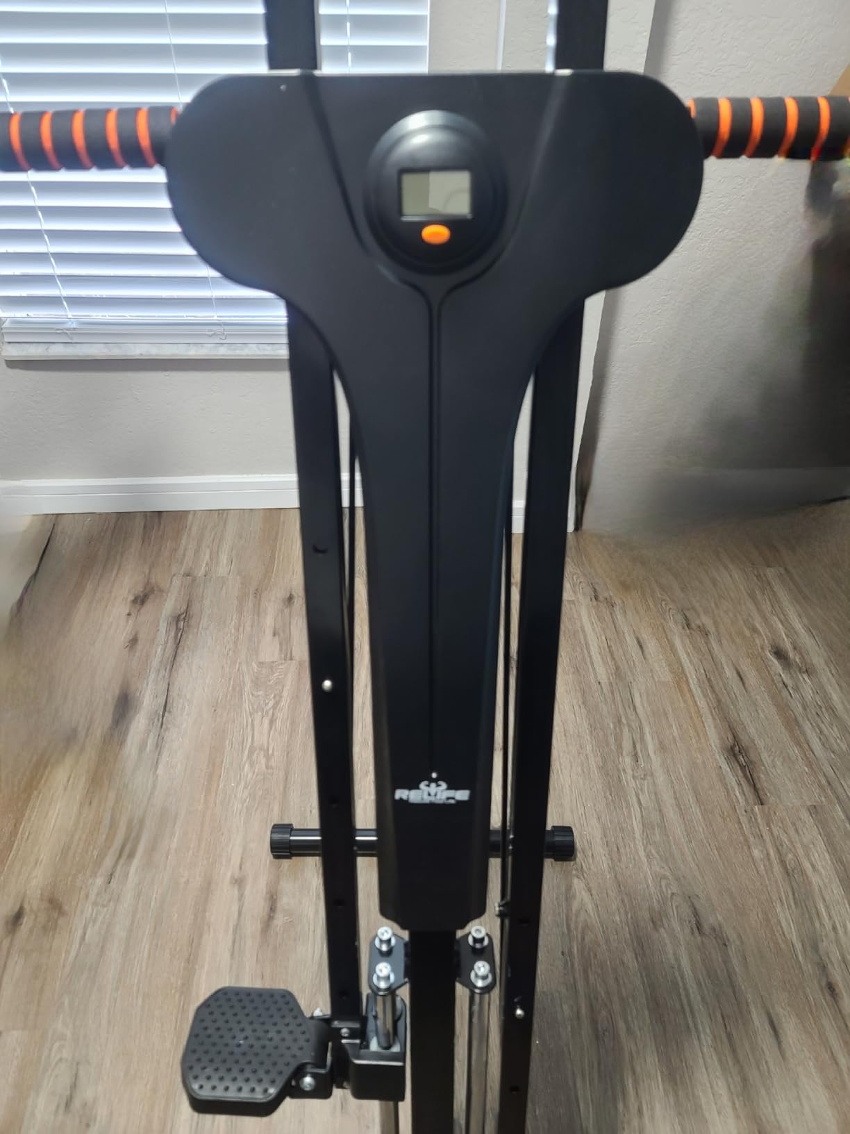 Relife Stair Stepper, Vertical Climber Exercise Machine for Home Gym, Stair Climber with 4 Metal Guide Rails Folding Step Fitness Machines customer photo 2