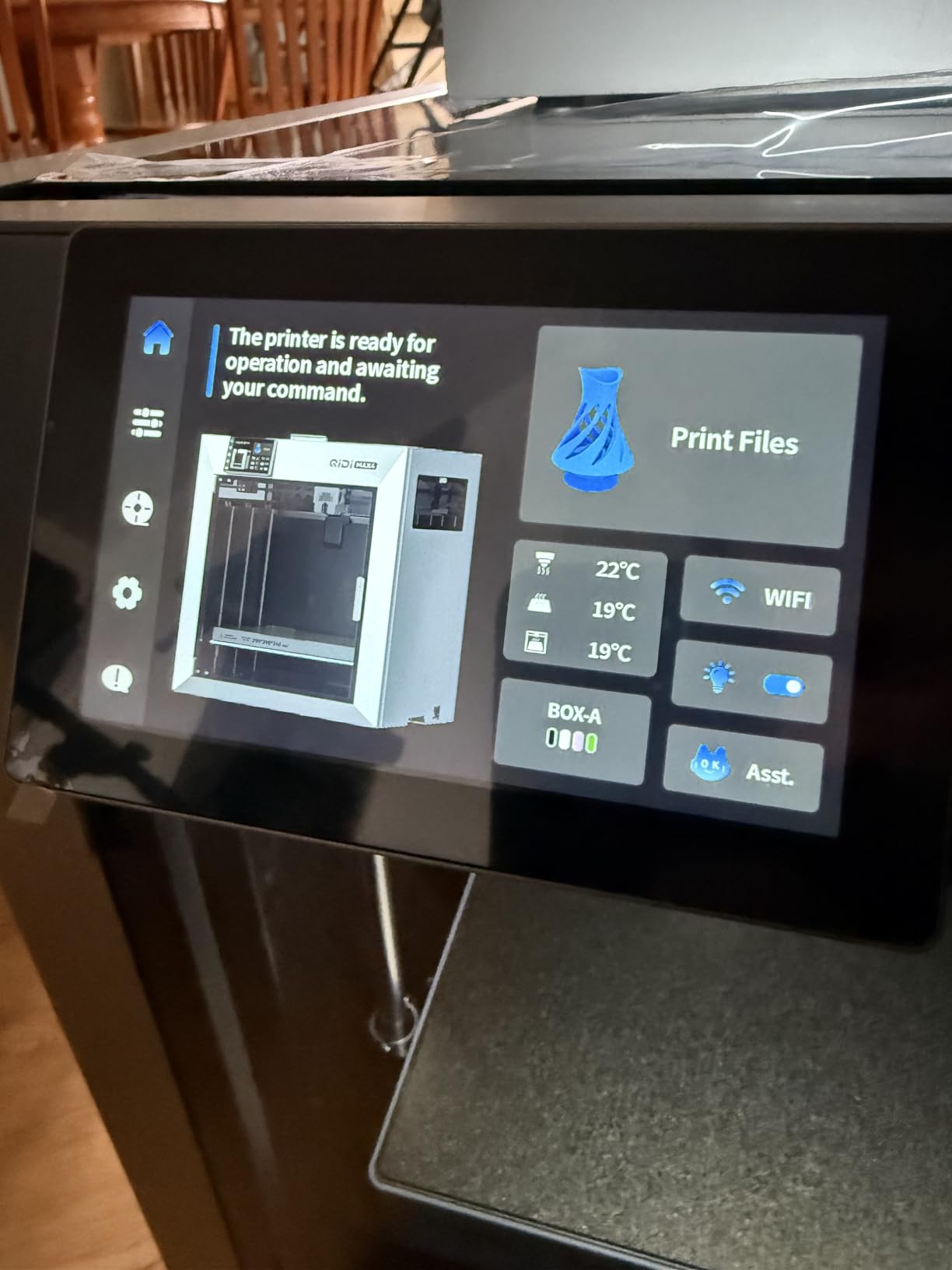 QIDI Max4 Combo 3D Printer, 390×390×340mm Large Build Volume, 65℃ Heated Chamber FDM 3D Printers, Max 800mm/s High Speed, Supports Up to 16-Colors/Multi Materials with QIDI BOX, Auto Bed Leveling customer photo 1