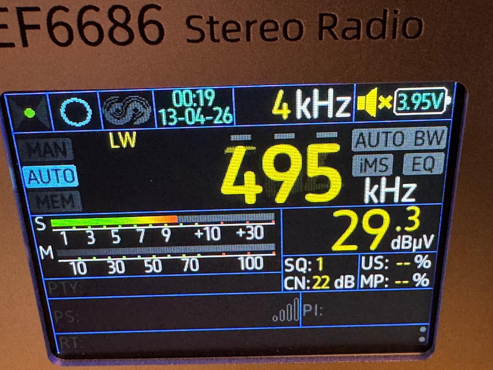 TEF6686 Full Band DSP Radio, High Sensitivity AM/FM Radio for FM,SW,MW,LW, Portable TFT Display SDR Indoor/Outdoor Radio for Ham/DXer customer photo 1