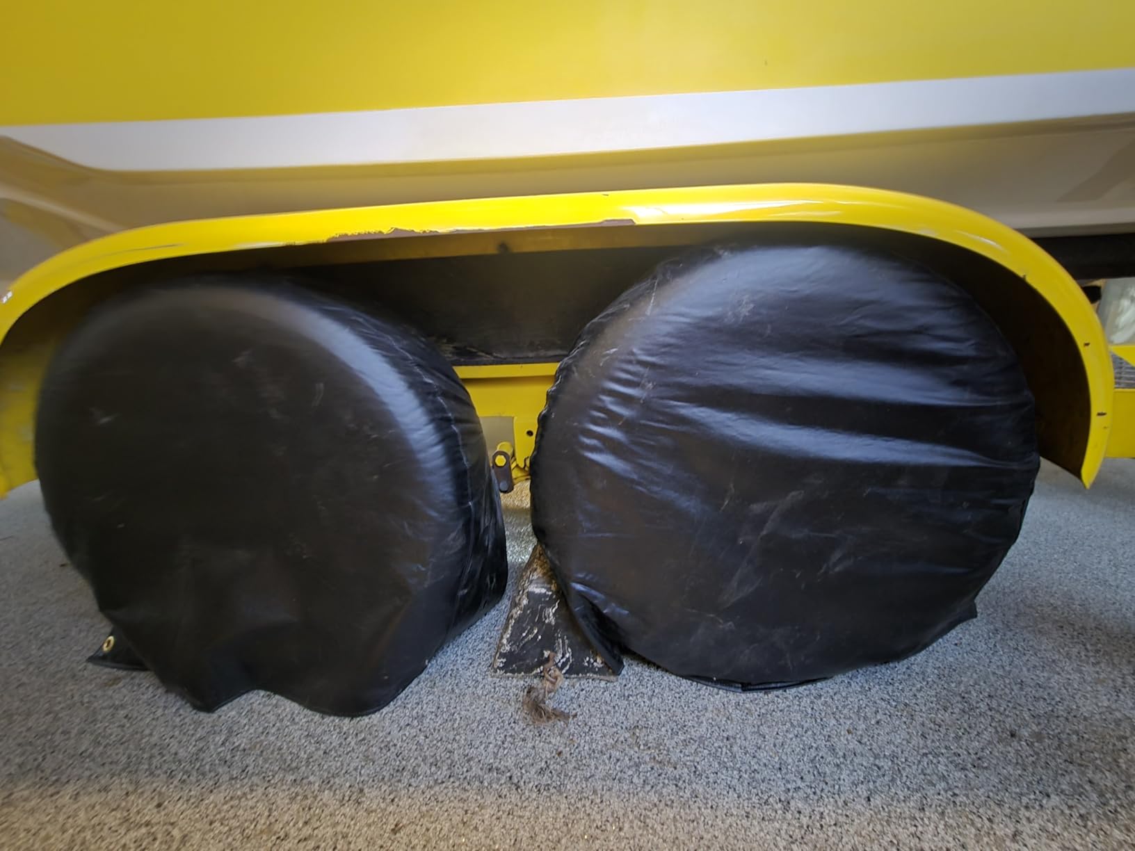 VINPATIO Class A RV Cover Fits 31'-34' RV: Extra Thick 7 Layers Top, Heavy Duty Waterproof Class A Motorhome Cover with 2 Extra Windproof Long Straps, Gutter Covers customer photo 1