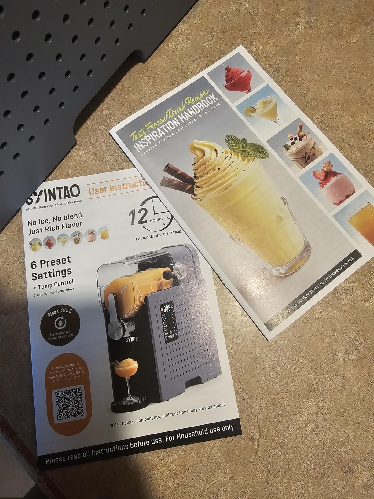 SYINTAO 2-in-1 Slushie & Soft Serve Ice Cream Maker, 96oz Vessel No-Ice-Needed Frozen Drink Machine with LED Display, 6 Preset Modes, Auto-Clean & Delay Timer customer photo 2