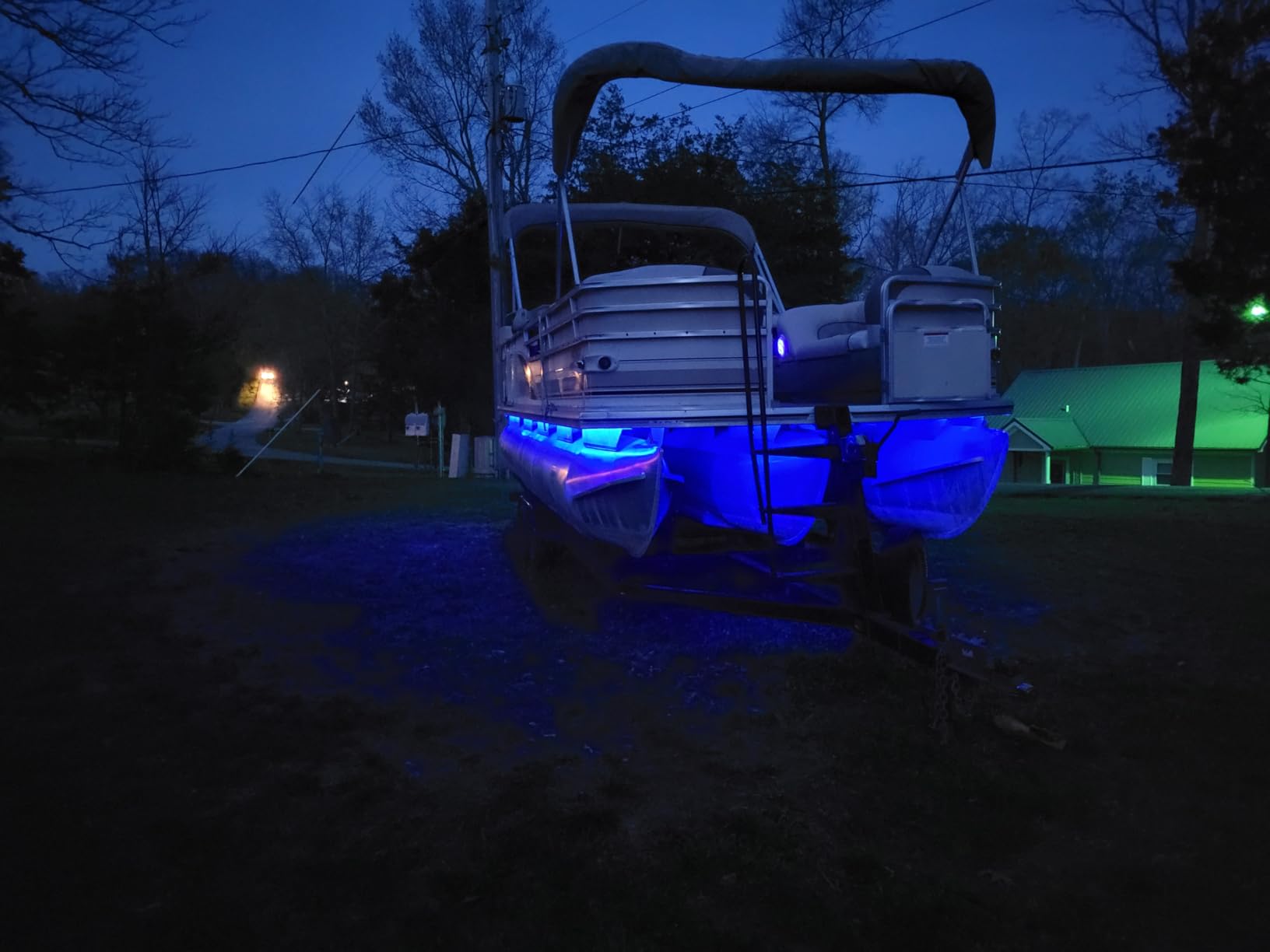 50FT Boat Lights LED Waterproof, 12V Marine Light Strip for Boat, RGB Marine LED Strip 12V with App & Remote for Pontoon Interior and Exterior, Night Fishing Lighting for Jon, Yacht, Kayak, Deck customer photo 2