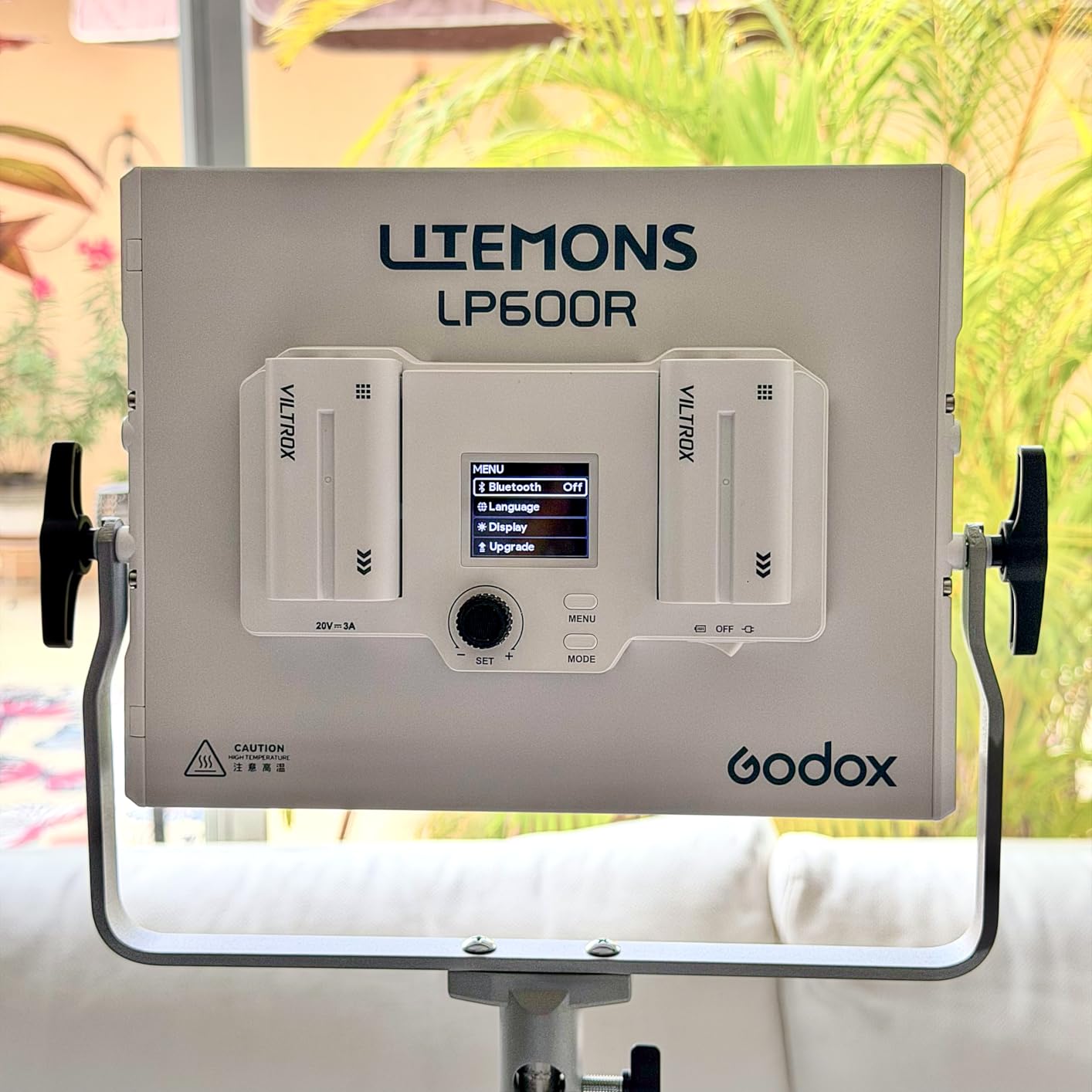 Godox Litemons LP600R 60W RGB LED Light Panel 2-Light Kit, 2-Pack with Battery Power, Light Stand, Carrying Case, 1800-10000K, 9270Lux@0.5m, APP Control for YouTube Video Recording and Live Streaming customer photo 1