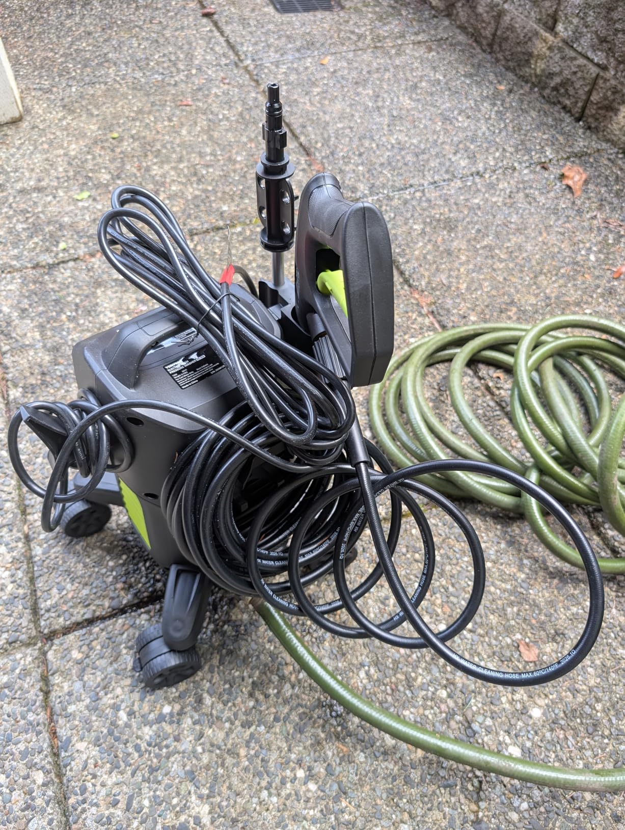 Yeryork Pressure Washer, 3500 PSI Power Washer with 4 Lockable Wheels, Steel Wand, 4 Quick Connect Nozzles, 500ml Foam Cannon customer photo 1