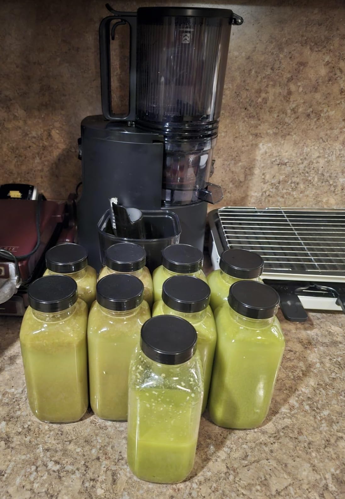 EanOruus Cold Press Juicer, 5.8