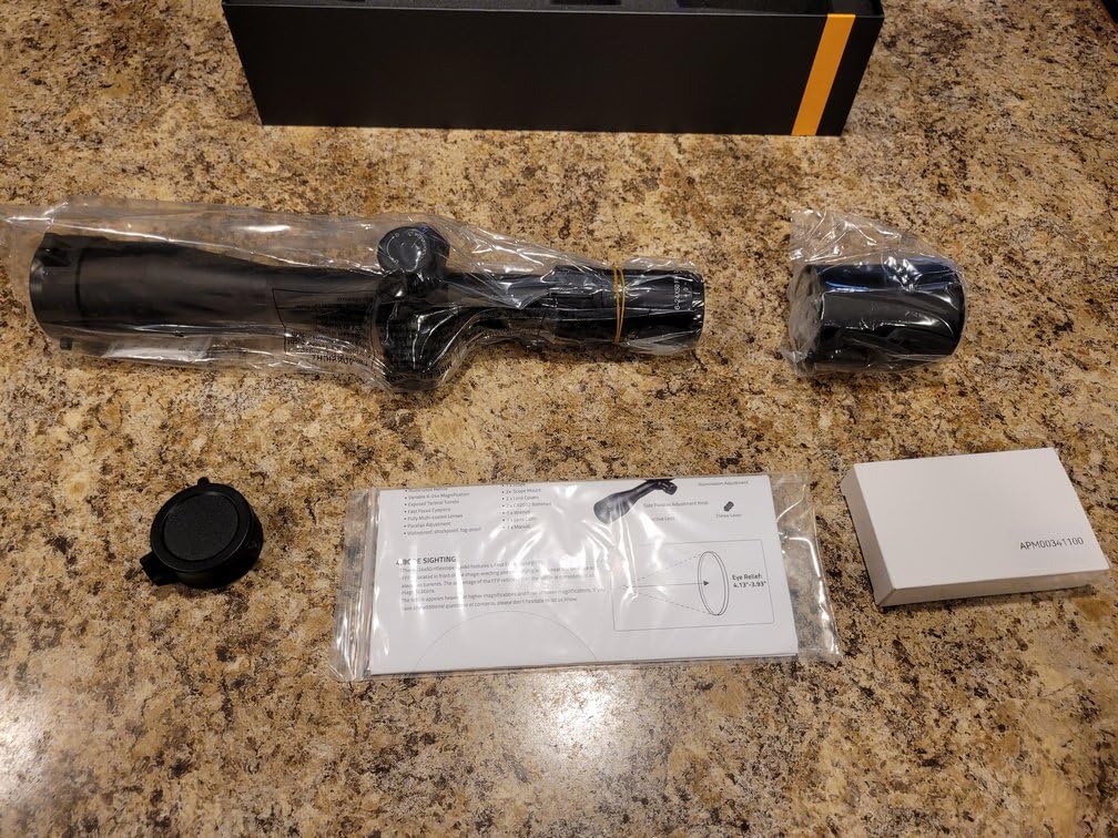 CVLIFE 6-24x50 Side Focus FFP Riflescope with Zero Stop, Illuminated Reticle Hunting Sope, 34mm Tube First Focal Plane Long Range Rifle Scope customer photo 2