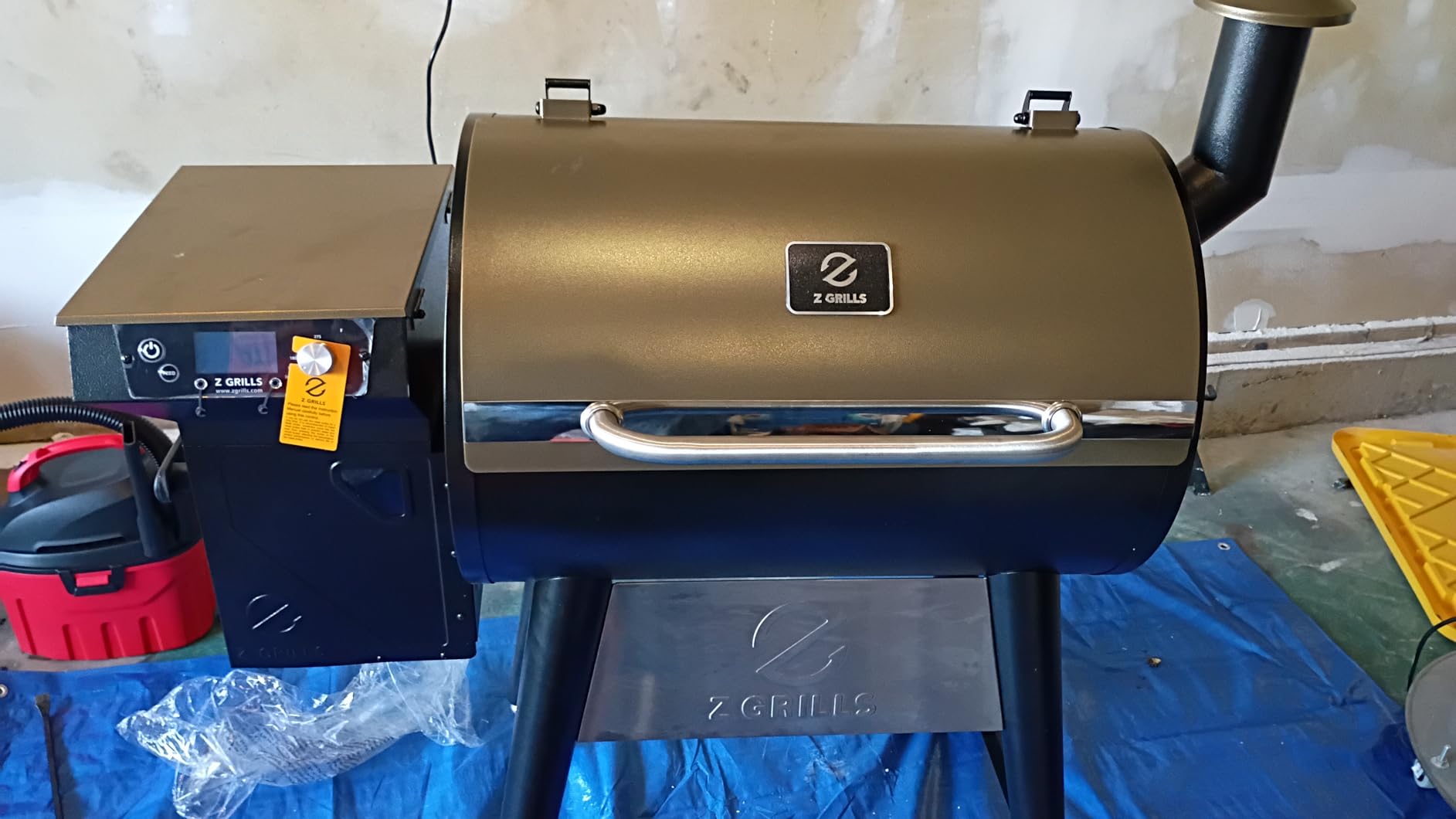 Z GRILLS 2026 Upgrade 8-in-1 Electric Wood Pellet Grill & Smoker with PID V3.0 Controller, LCD, 697 Sq In, Meat Probes, Easy Hopper Clean-out & Grill Cover customer photo 1