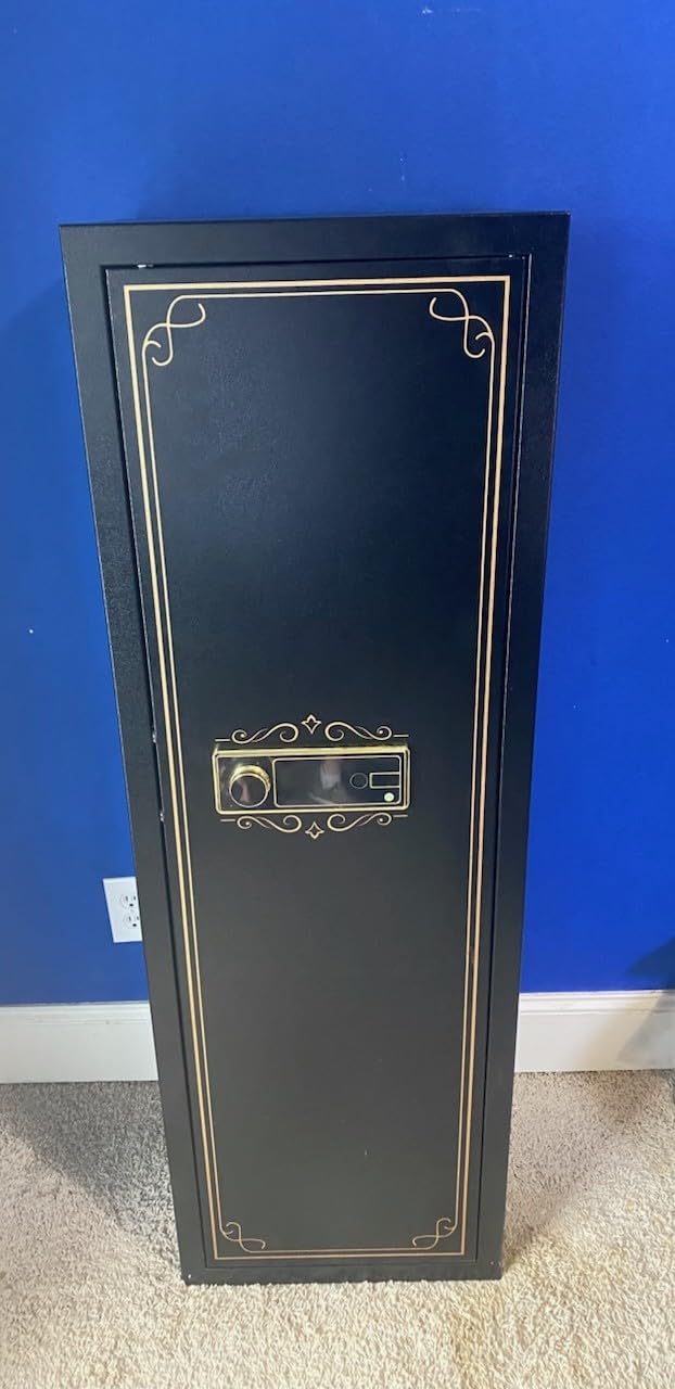 KAER 12-15 Fingerprint Long Gun Safe for Rifles & Pistols with Password Lock, Adjustable Shelves, Perfect for Apartments, Homes, Offices customer photo 1