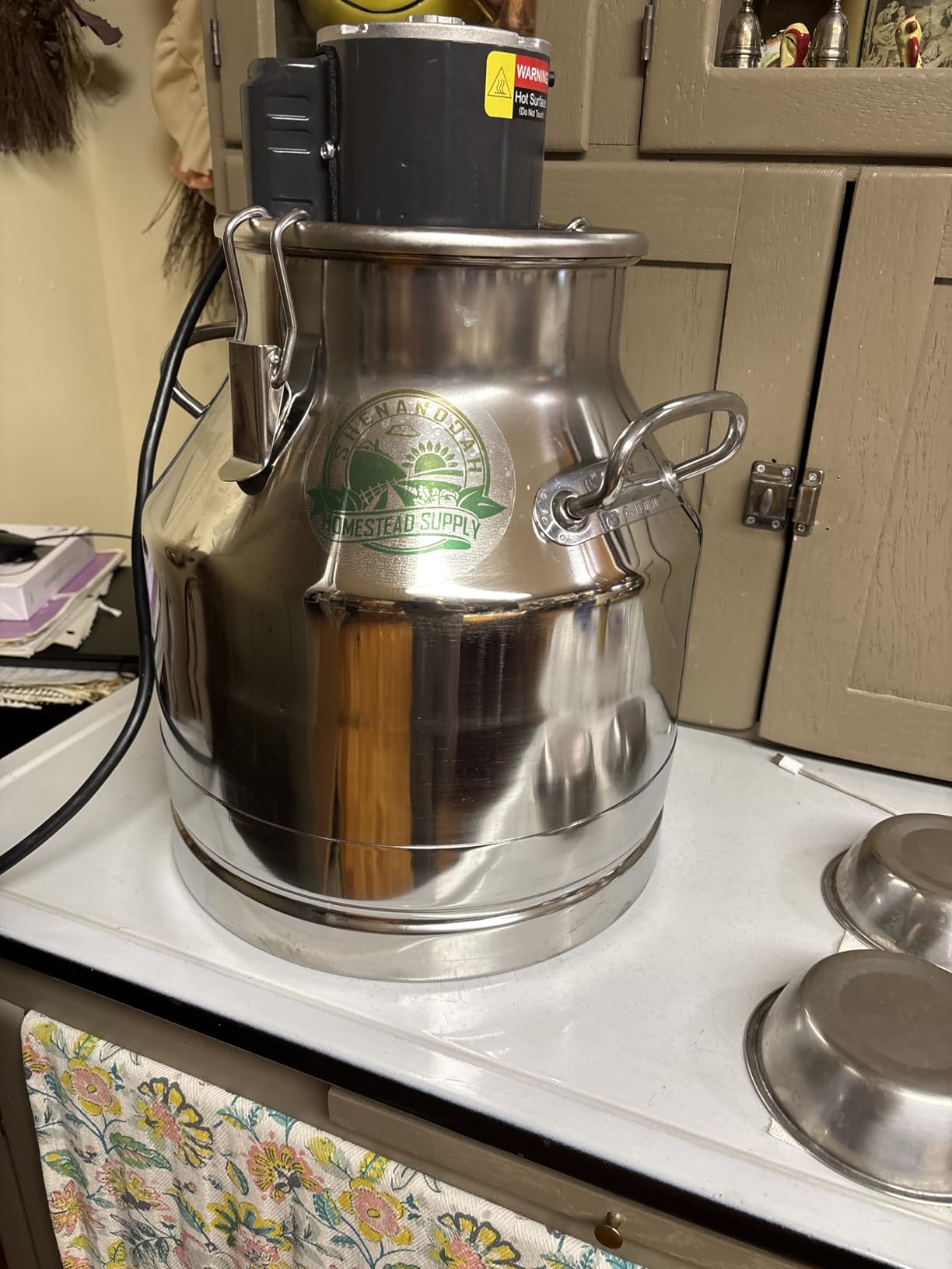 Electric Butter Churn 2.6 Gallon Capacity with Stainless Steel Body customer photo 1