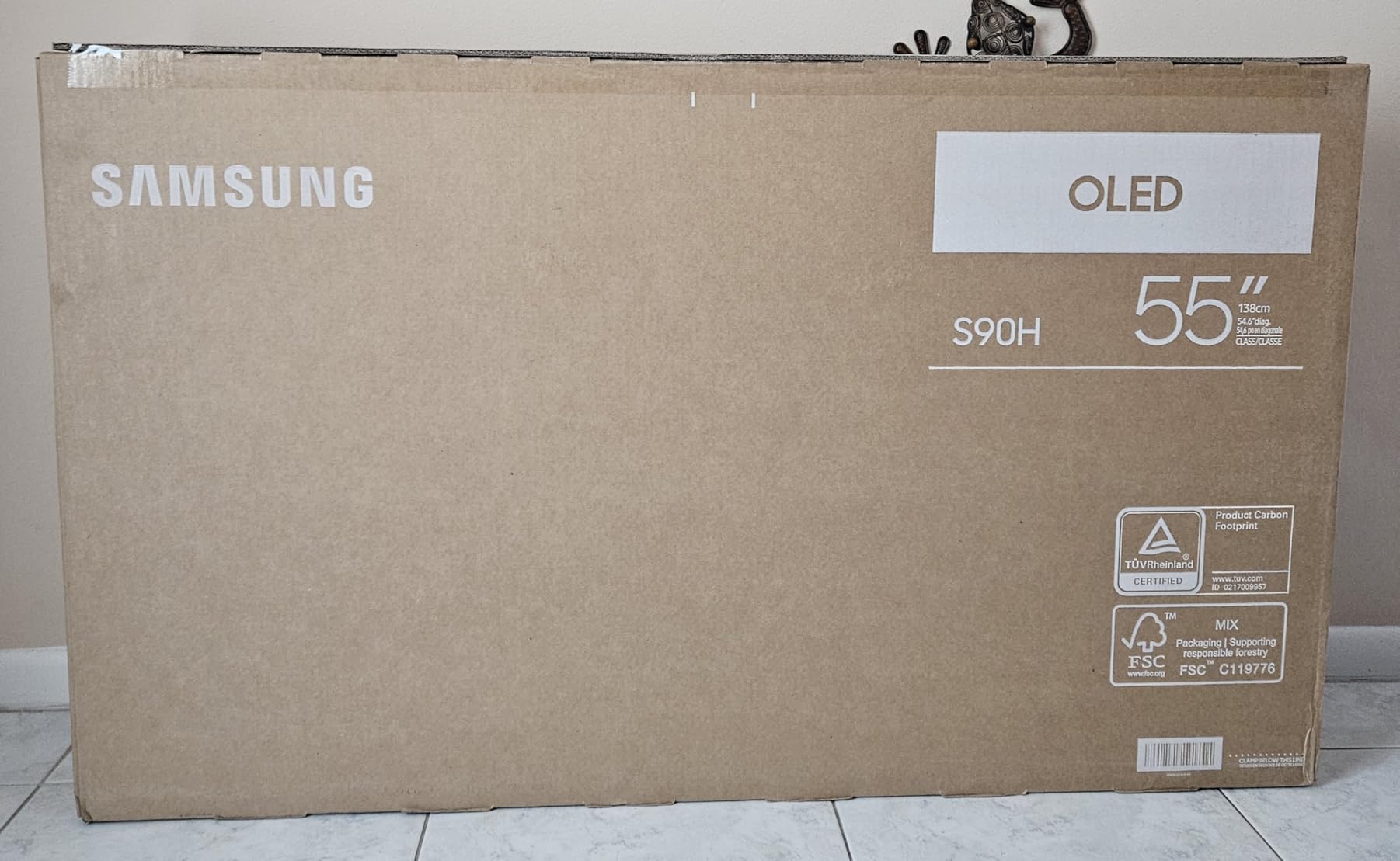 Samsung 77-Inch Class OLED S90H Series Samsung Vision AI Smart TV (2026 Model, 77S90H) OLED HDR+ with Glare Free, NQ4 AI Gen3 Processor, 4K AI Upscaling Pro, AI Motion Enhancer Pro, Alexa Built-in customer photo 1