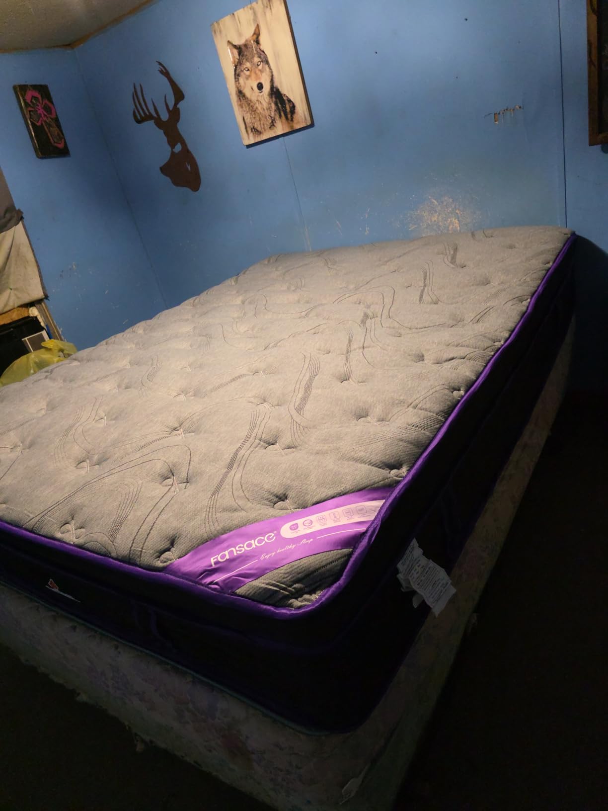 King Size Mattress, 14 Inch Deluxe Hybrid King Mattress in a Box, Cooling-Gel Memory Foam & Pocket Springs, Medium Firm, Pressure Relief, Extra Edge Support, 365-Night Trial (2026 Upgraded Support) customer photo 2