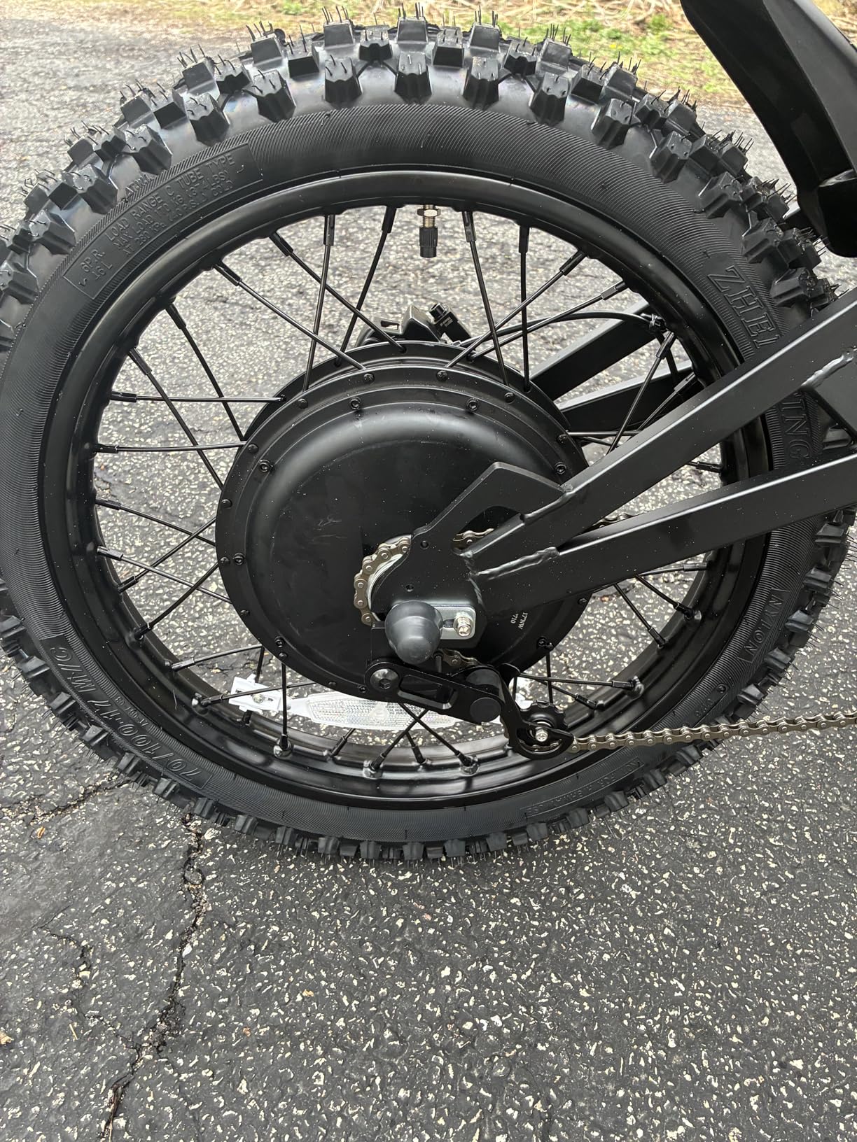 Jasion Patrol 52 Electric Dirt Bike for Adults&Teens,4000W Peak 40MPH Electric Bike with 52V 30AH 1560Wh Battery E Dirt Bike,50-Mile Range,19''/17''Off-Road Tires,Full Hydraulic Brakes&Dual Suspension customer photo 2