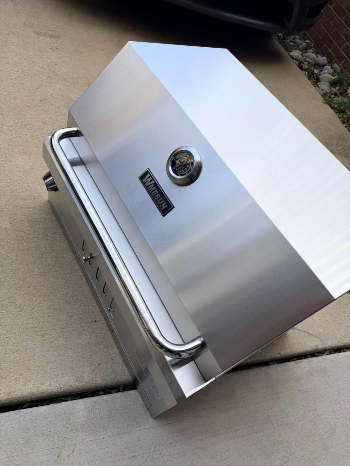 28-inch Built-in Gas Grill, 4 Burner Propane Gas Grill 48,400 BTU, 304 Stainless Steel, Charcoal and Propane Gas Dual Fuel for Patio Backyard Parties Barbecue customer photo 1