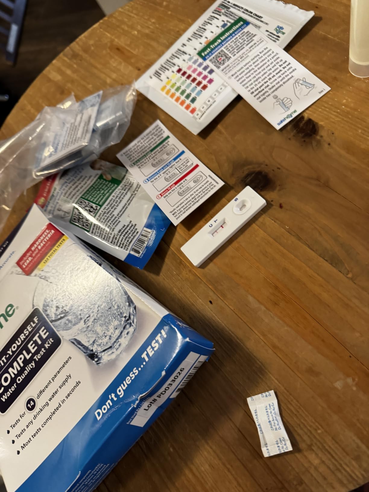 Safe Home Complete Drinking Water Test Kit - DIY Screening for 14 Parameters + Optional Testing at Our EPA-Certified Lab for up to 48 Parameters - Made in the USA customer photo 2