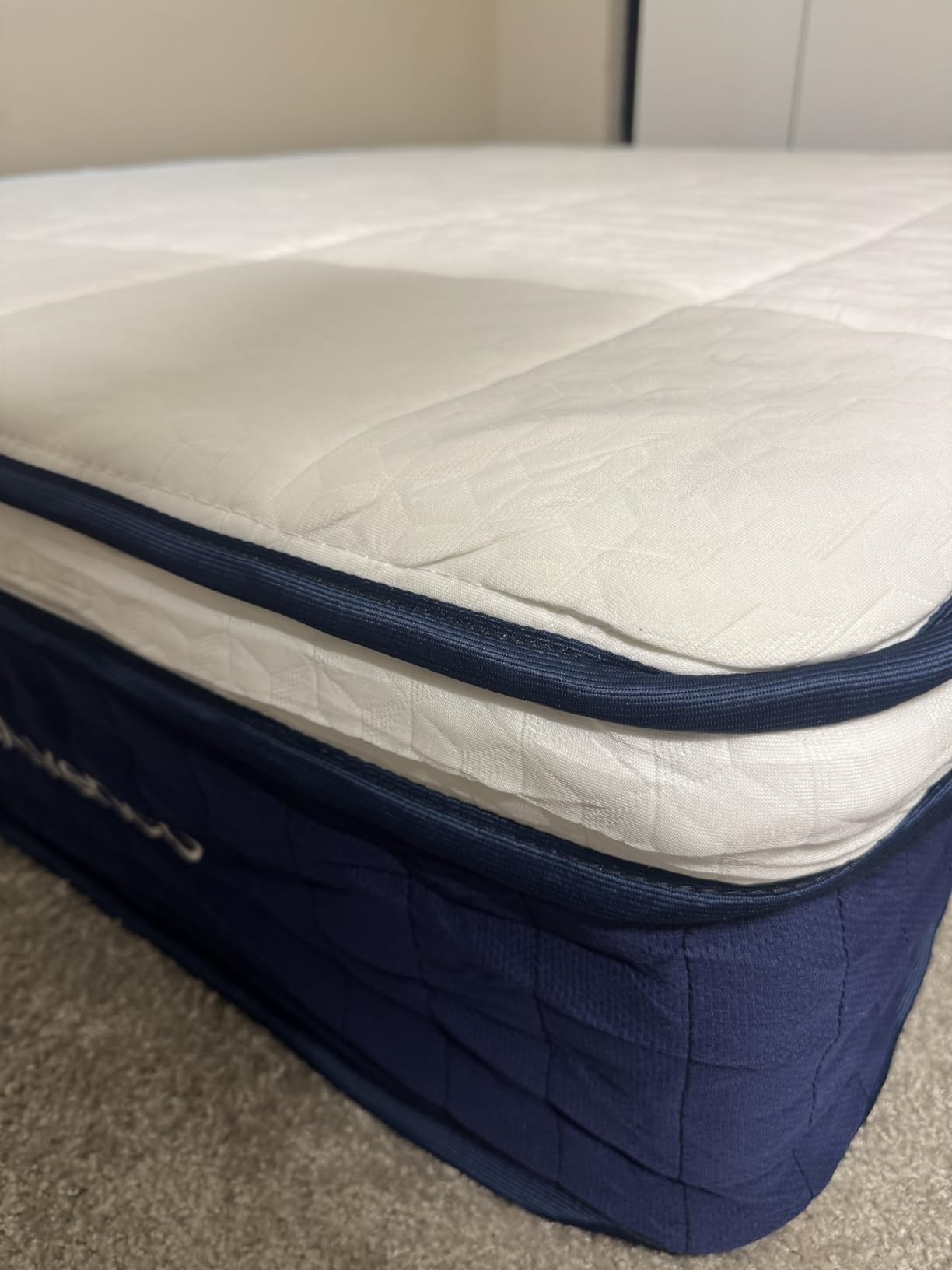 Avenco 14 Inch King Mattress, King Size Hybrid Mattress with Cooling Memory Foam and Smarts Coil Spring, Spinal Alignment & Contour Support, CertiPUR-US Certified, Mattresses in a Box customer photo 1