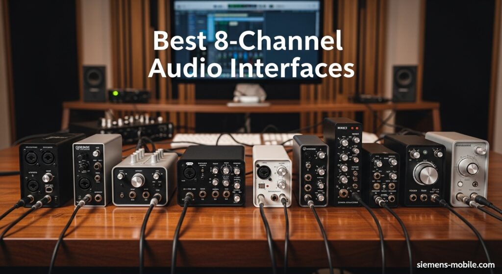 Best 8-Channel Audio Interfaces