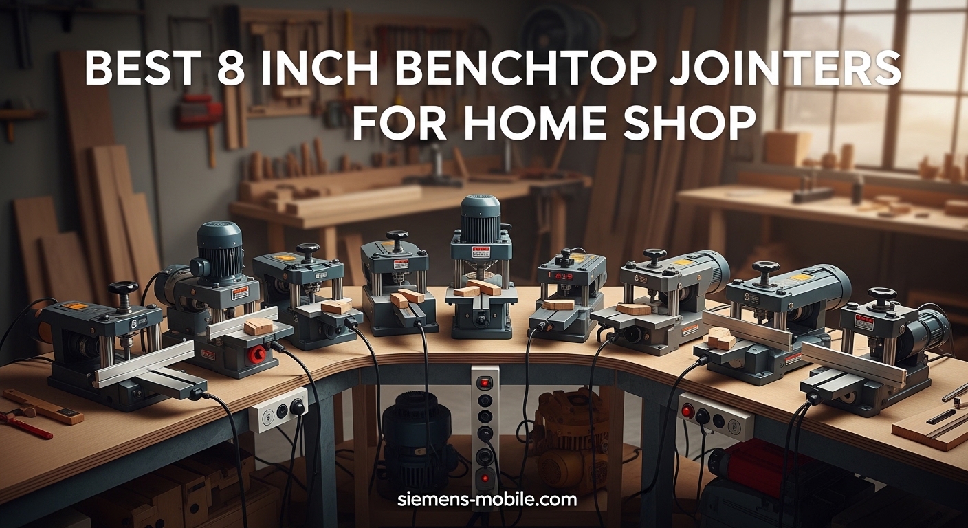 Best 8 Inch Benchtop Jointers for Home Shop