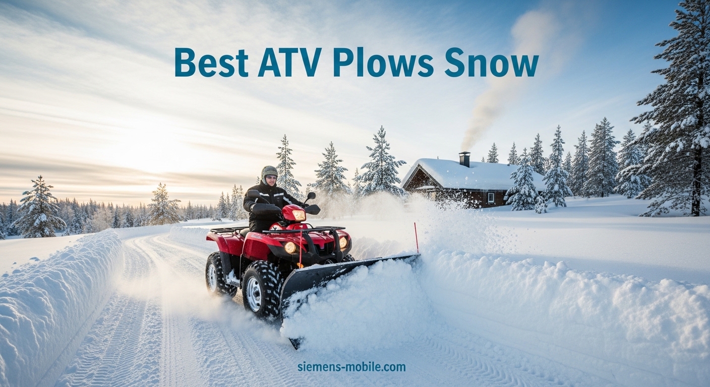 Best ATV Plows Snow