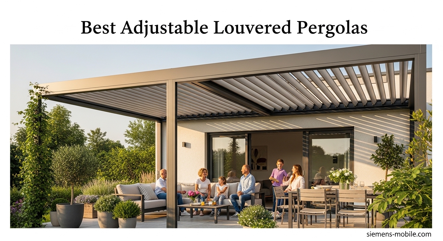 Best Adjustable Louvered Pergolas