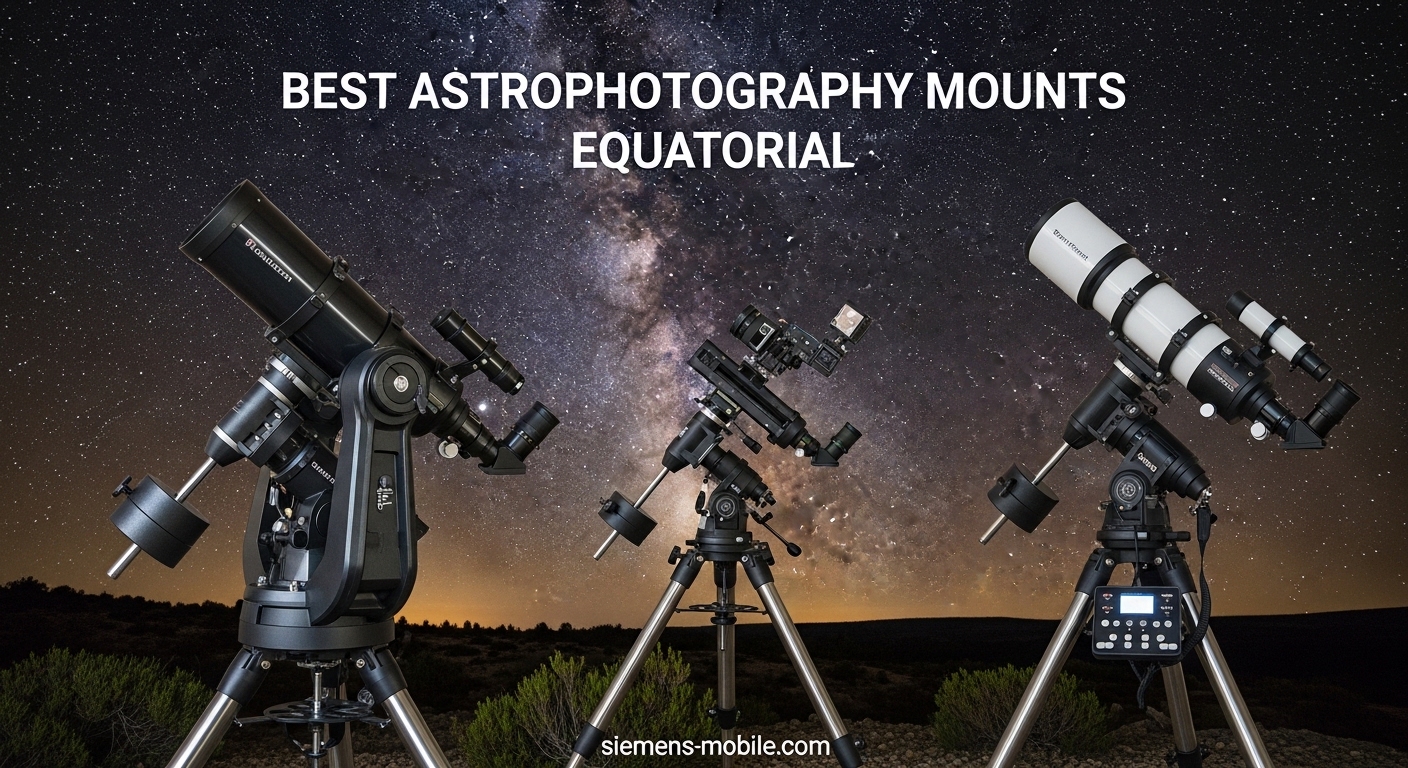 Best Astrophotography Mounts Equatorial