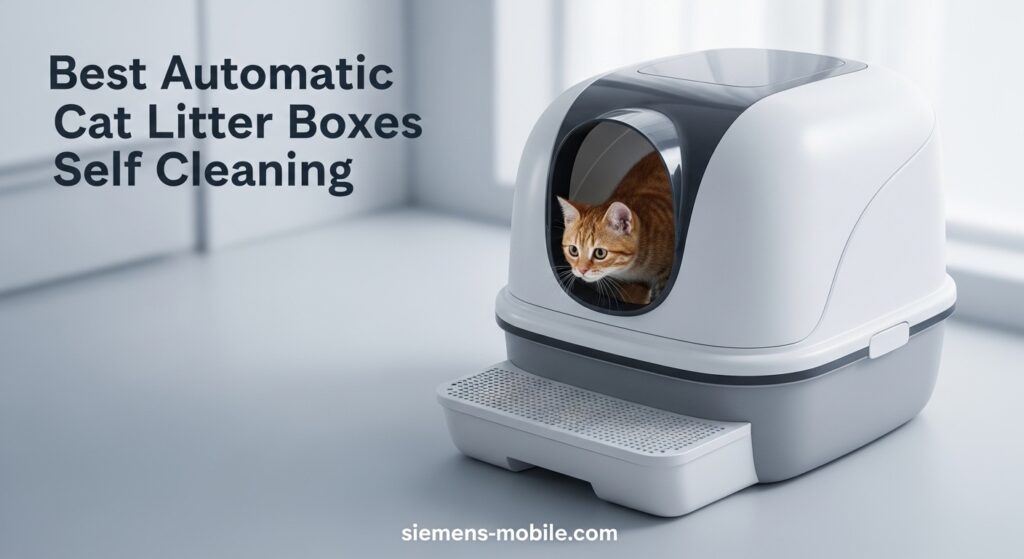 Best Automatic Cat Litter Boxes Self Cleaning