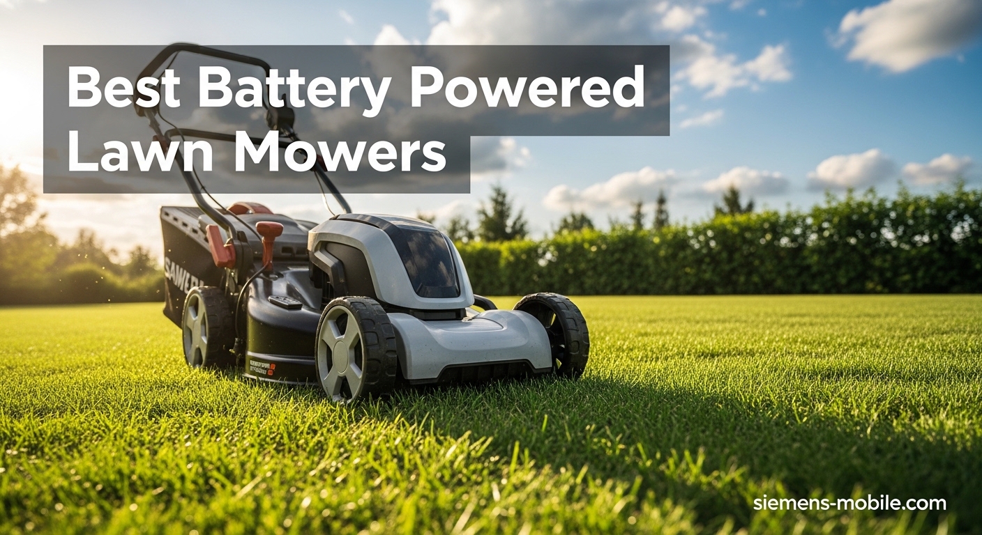 Best Battery Powered Lawn Mowers