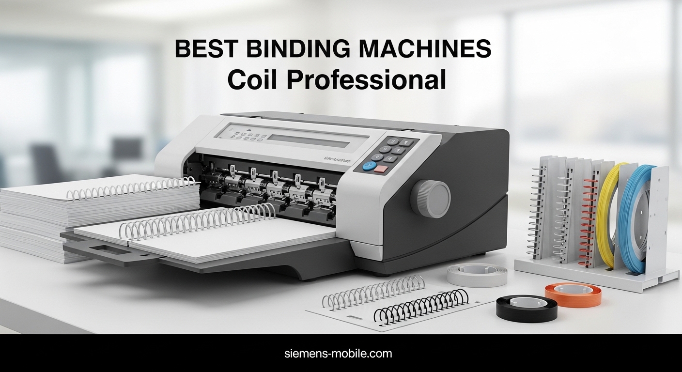 Best Binding Machines Coil Professional
