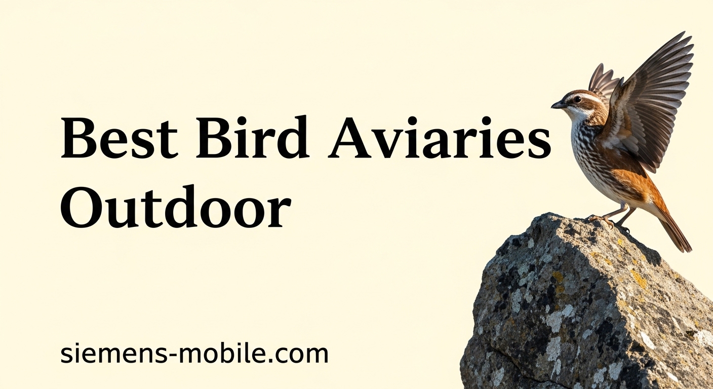 Best Bird Aviaries Outdoor