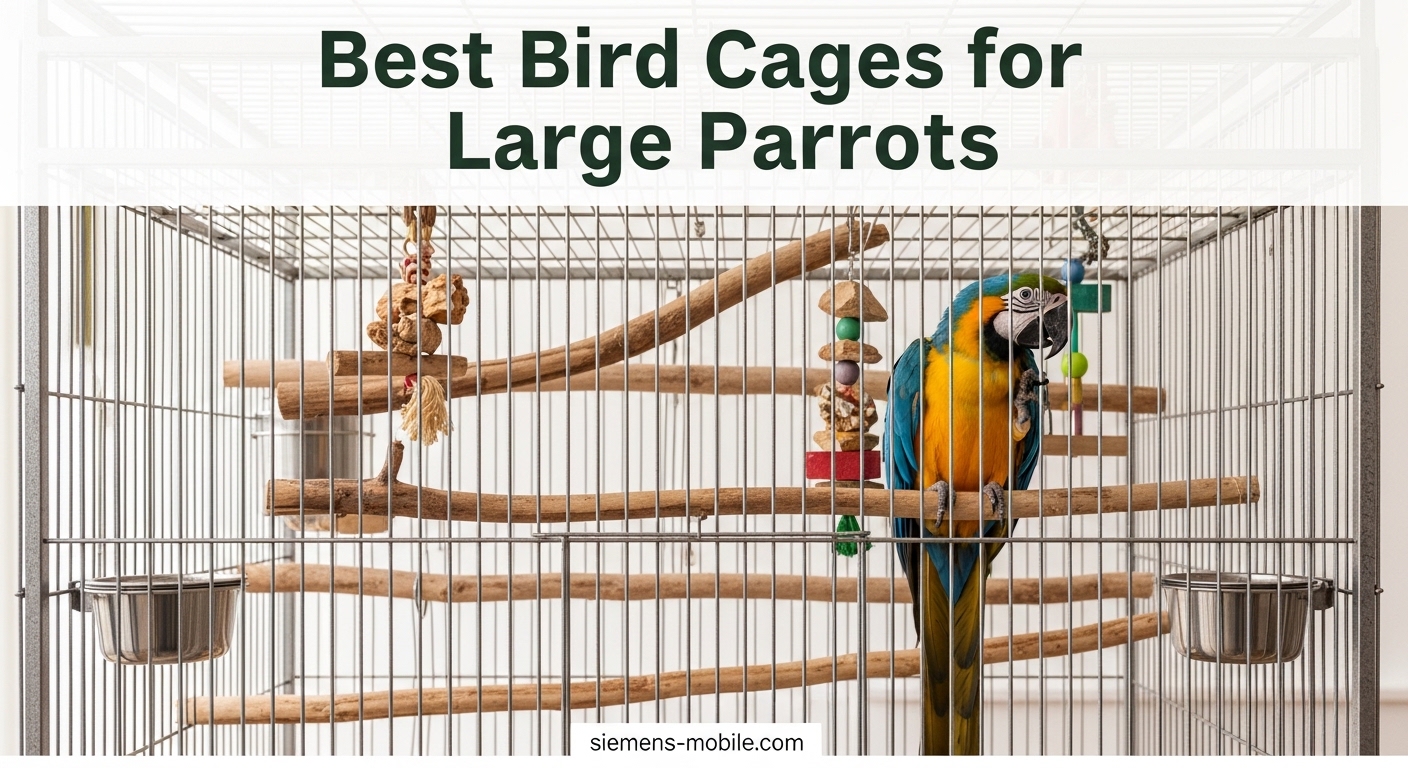 Best Bird Cages for Large Parrots