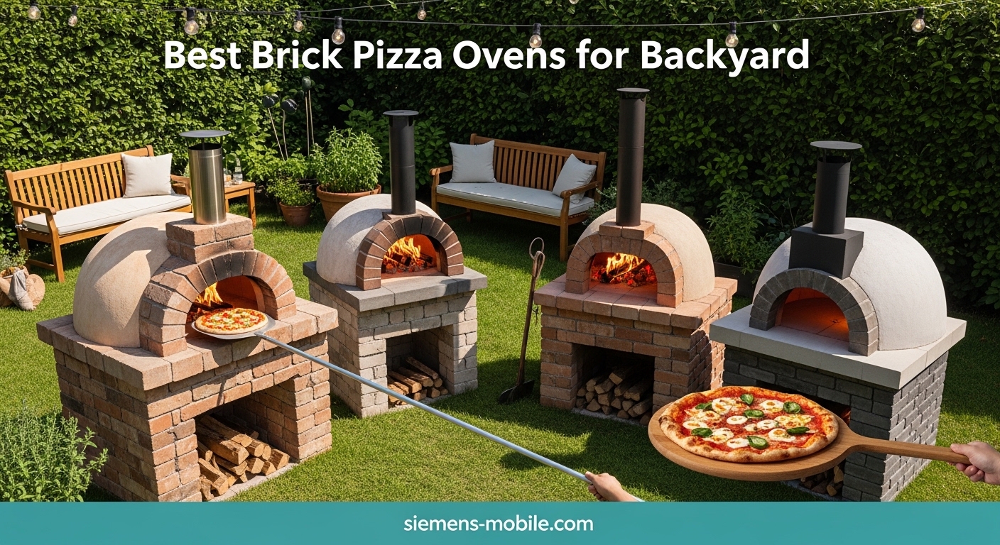 Best Brick Pizza Ovens for Backyard