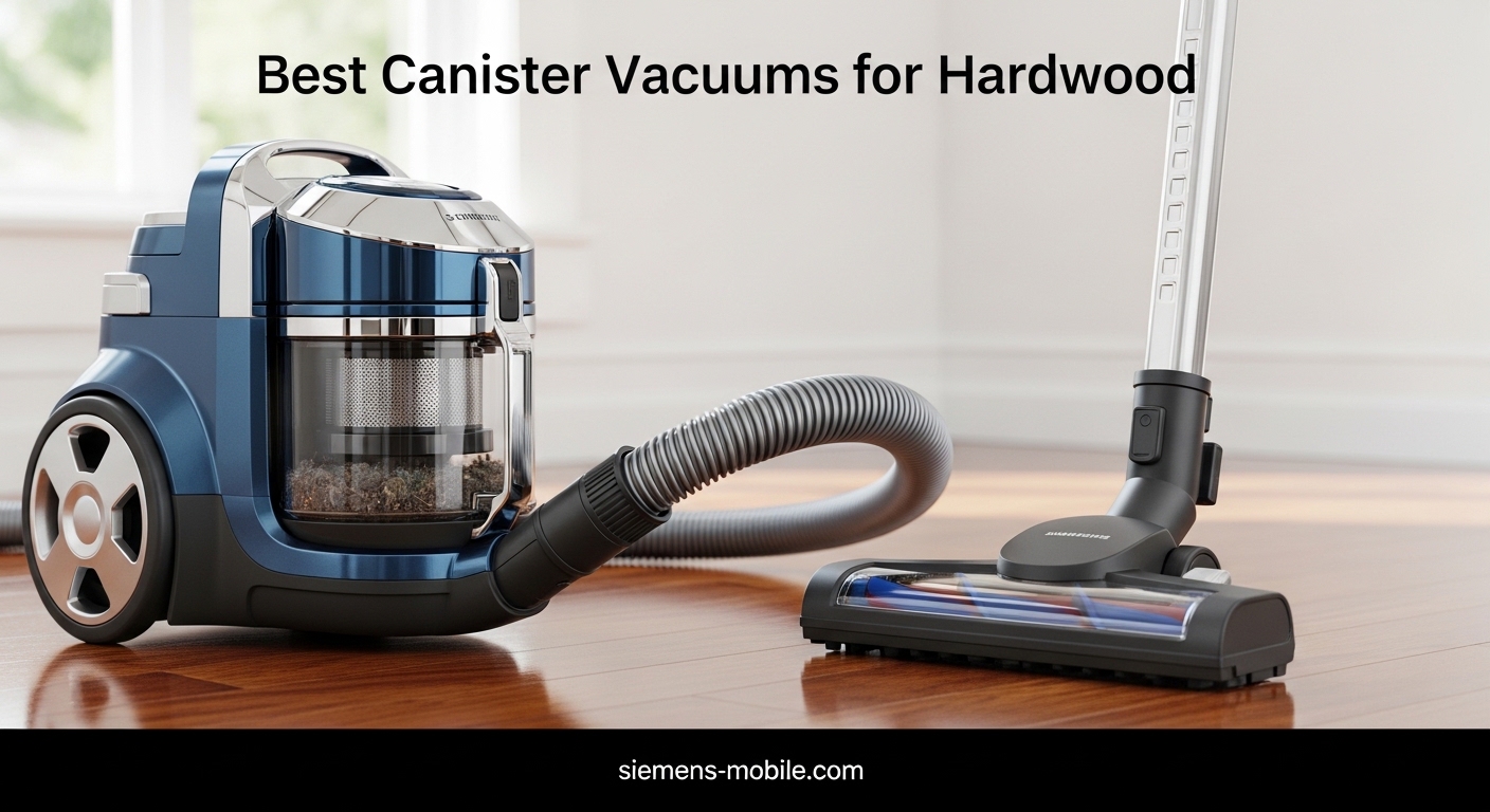 Best Canister Vacuums for Hardwood