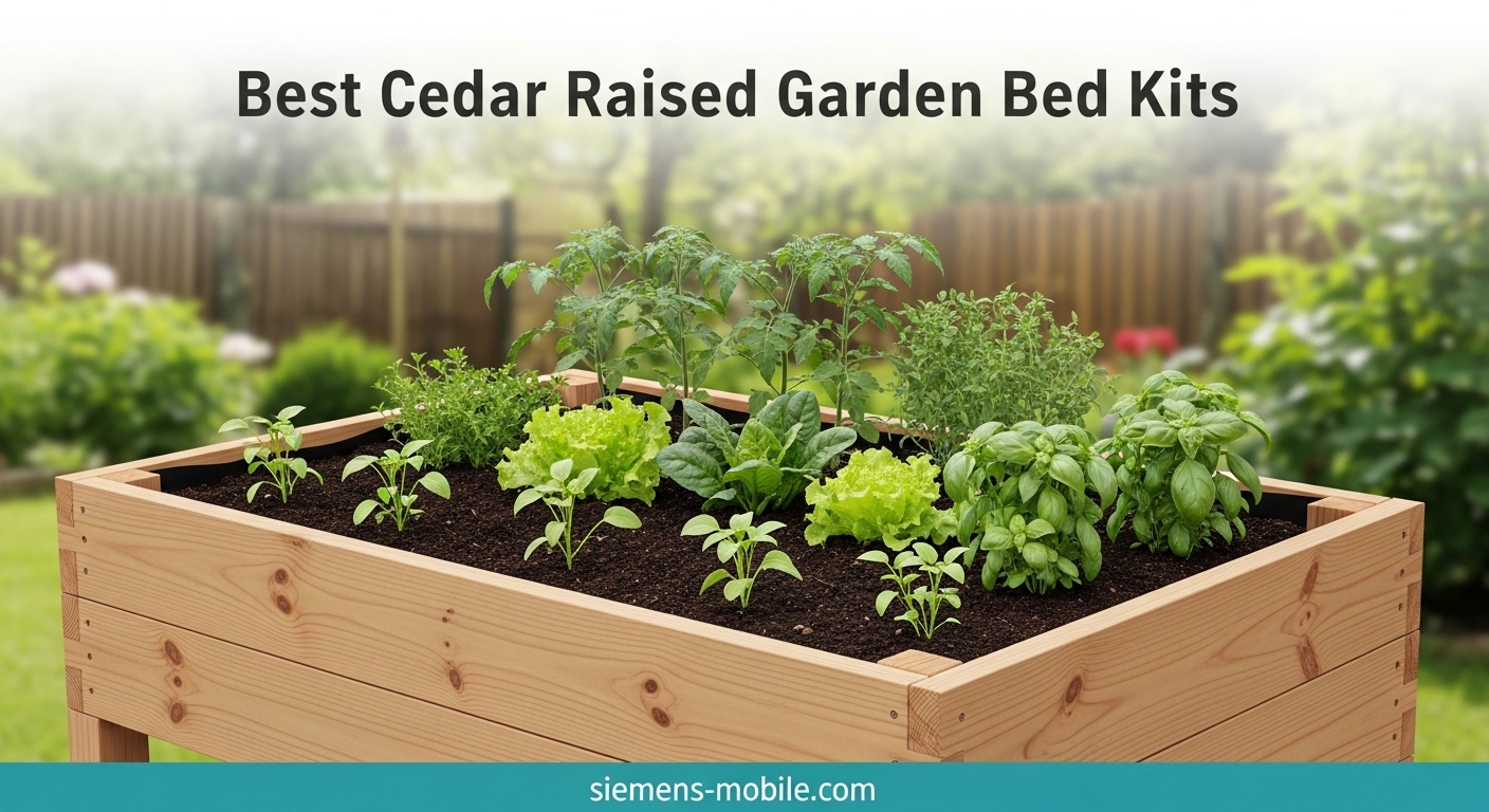 Best Cedar Raised Garden Bed Kits