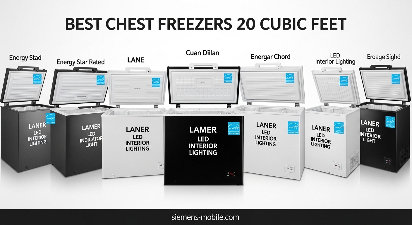 Best Chest Freezers 20 Cubic Feet