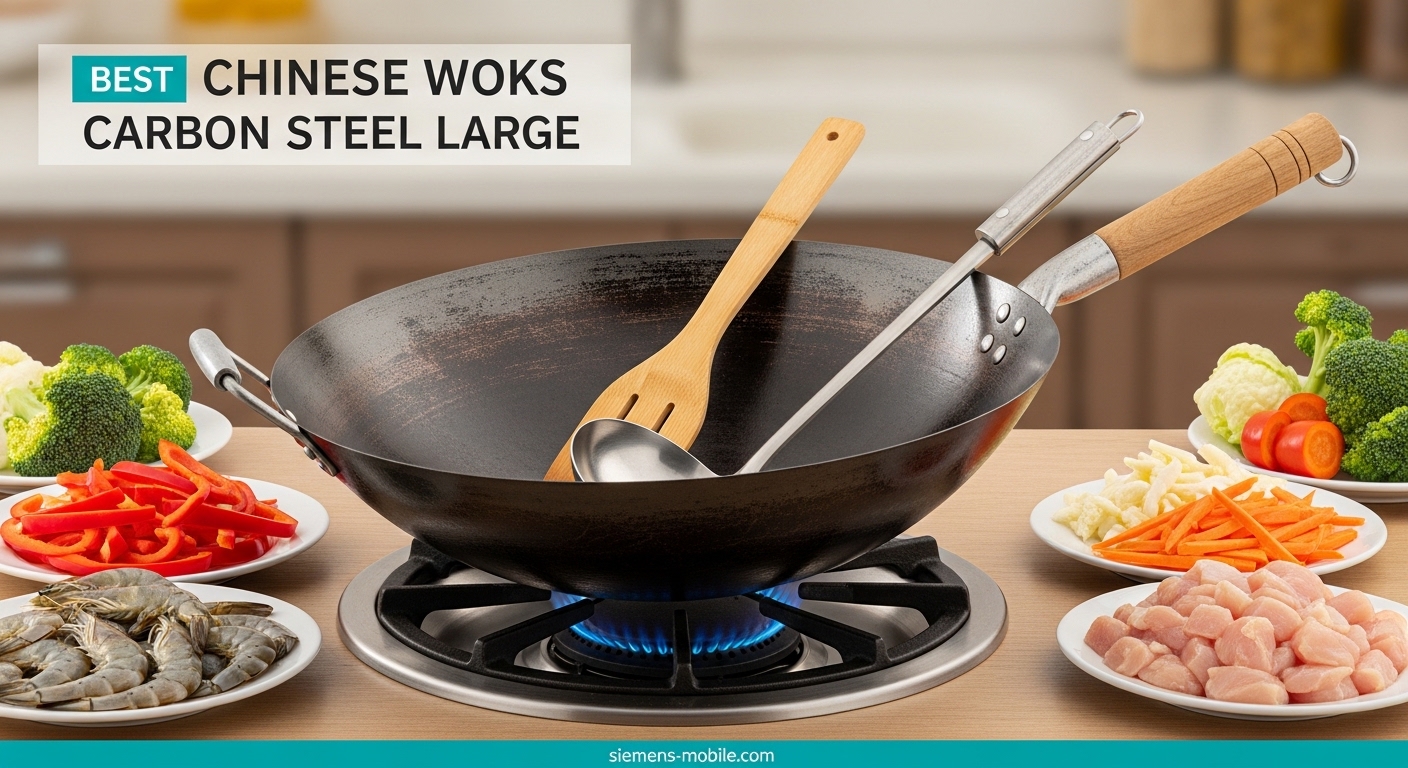 Best Chinese Woks Carbon Steel Large
