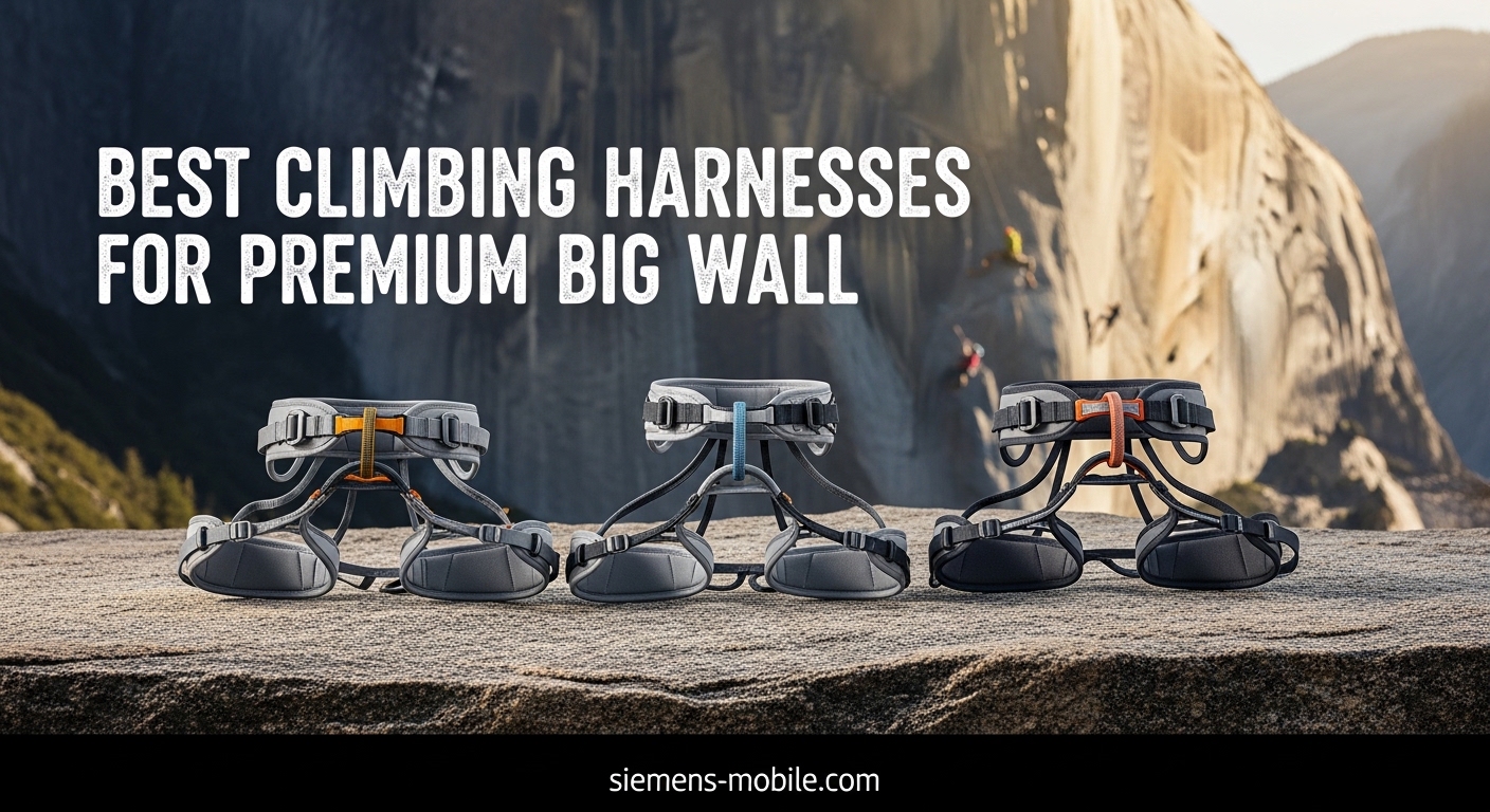 Best Climbing Harnesses for Premium Big Wall
