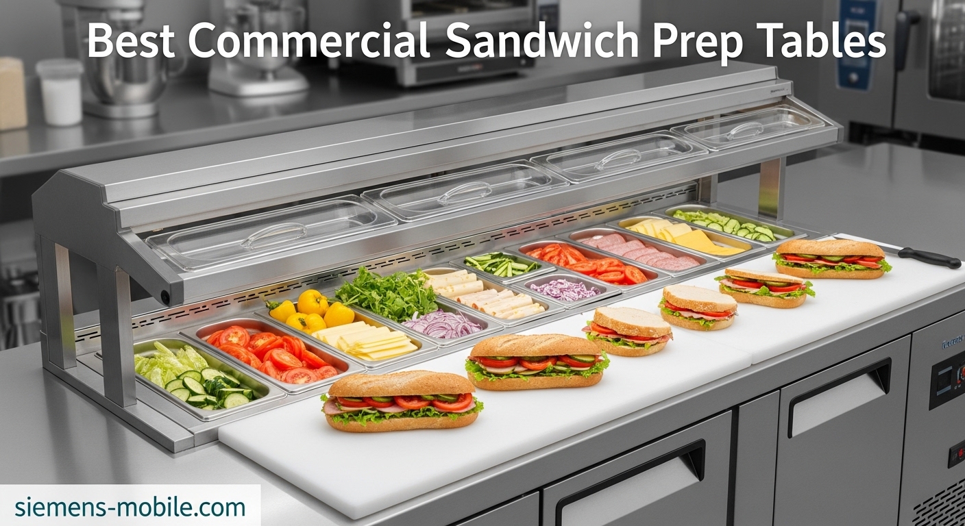 Best Commercial Sandwich Prep Tables