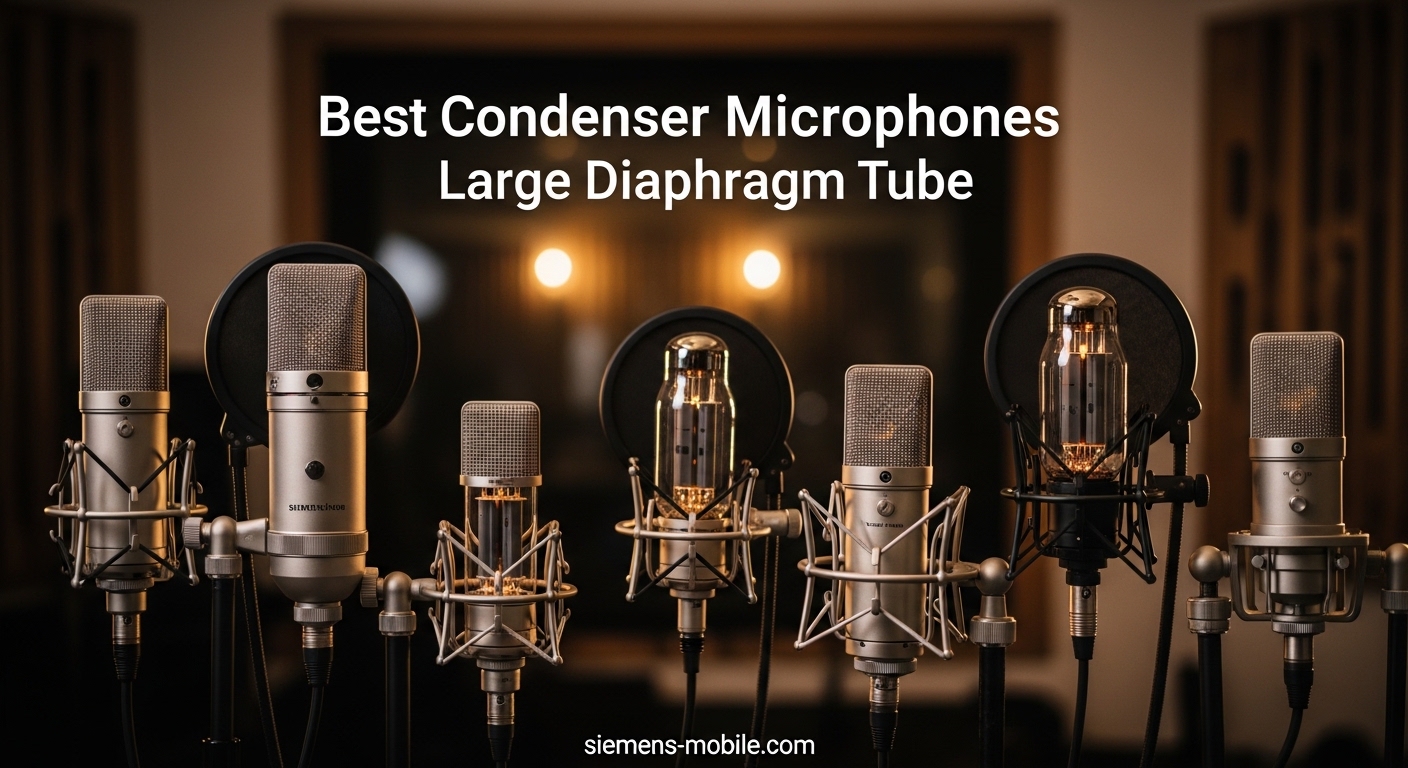Best Condenser Microphones Large Diaphragm Tube