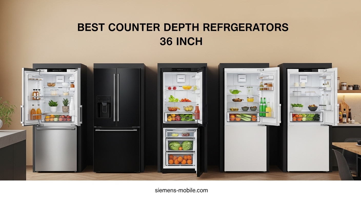 Best Counter Depth Refrigerators 36 Inch