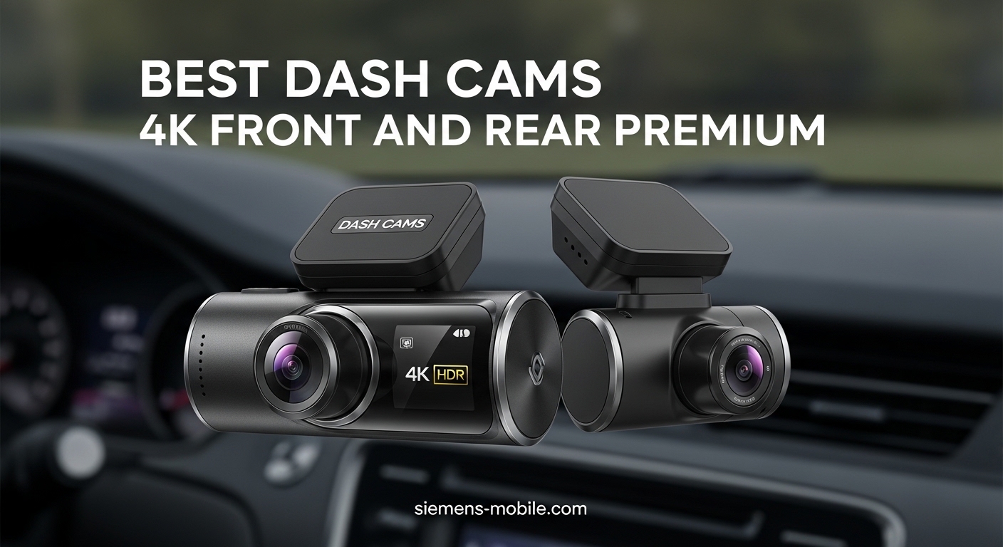 Best Dash Cams 4K Front and Rear Premium