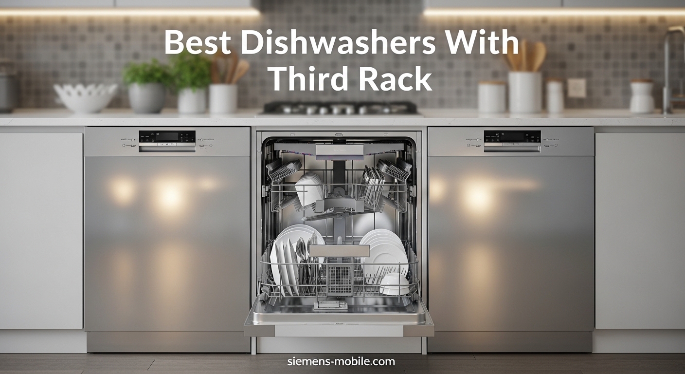 Best Dishwashers With Third Rack