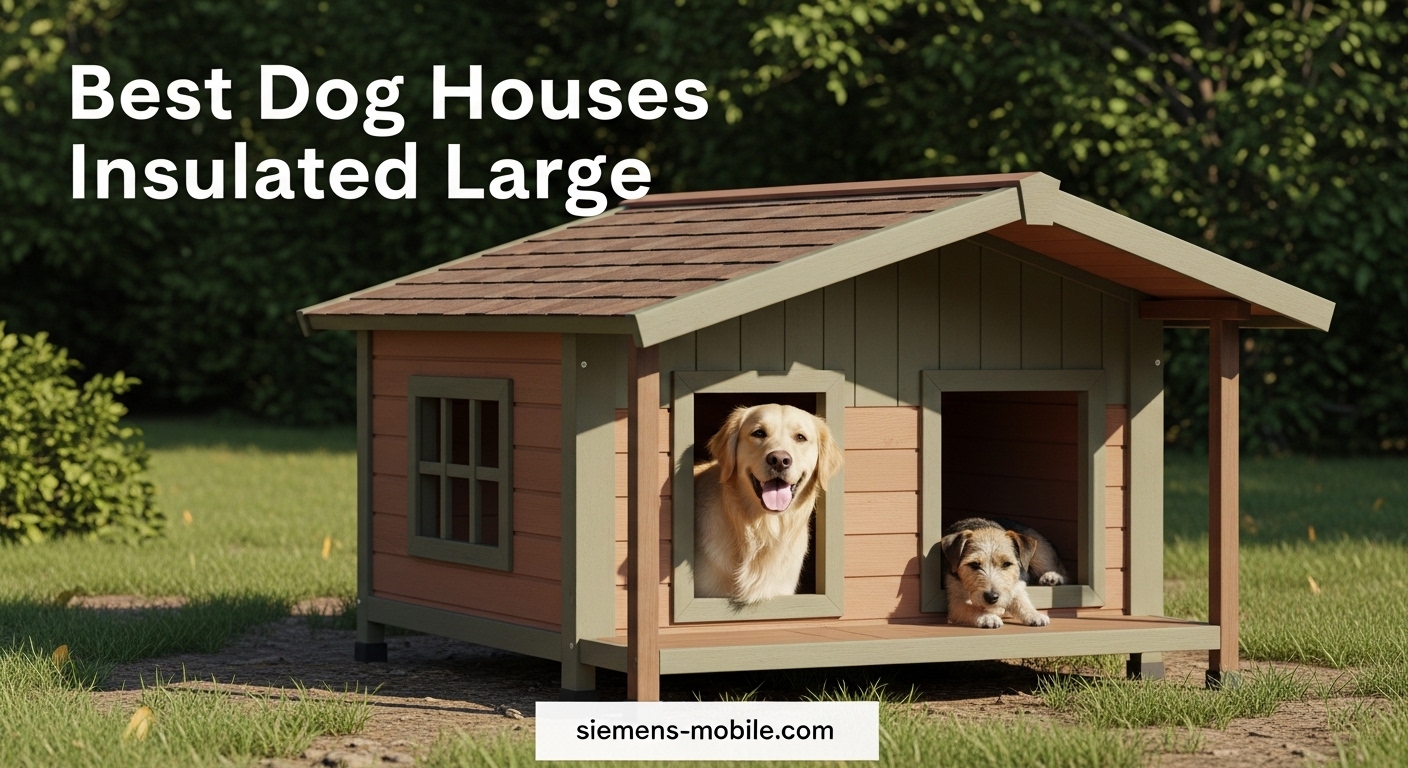 Best Dog Houses Insulated Large
