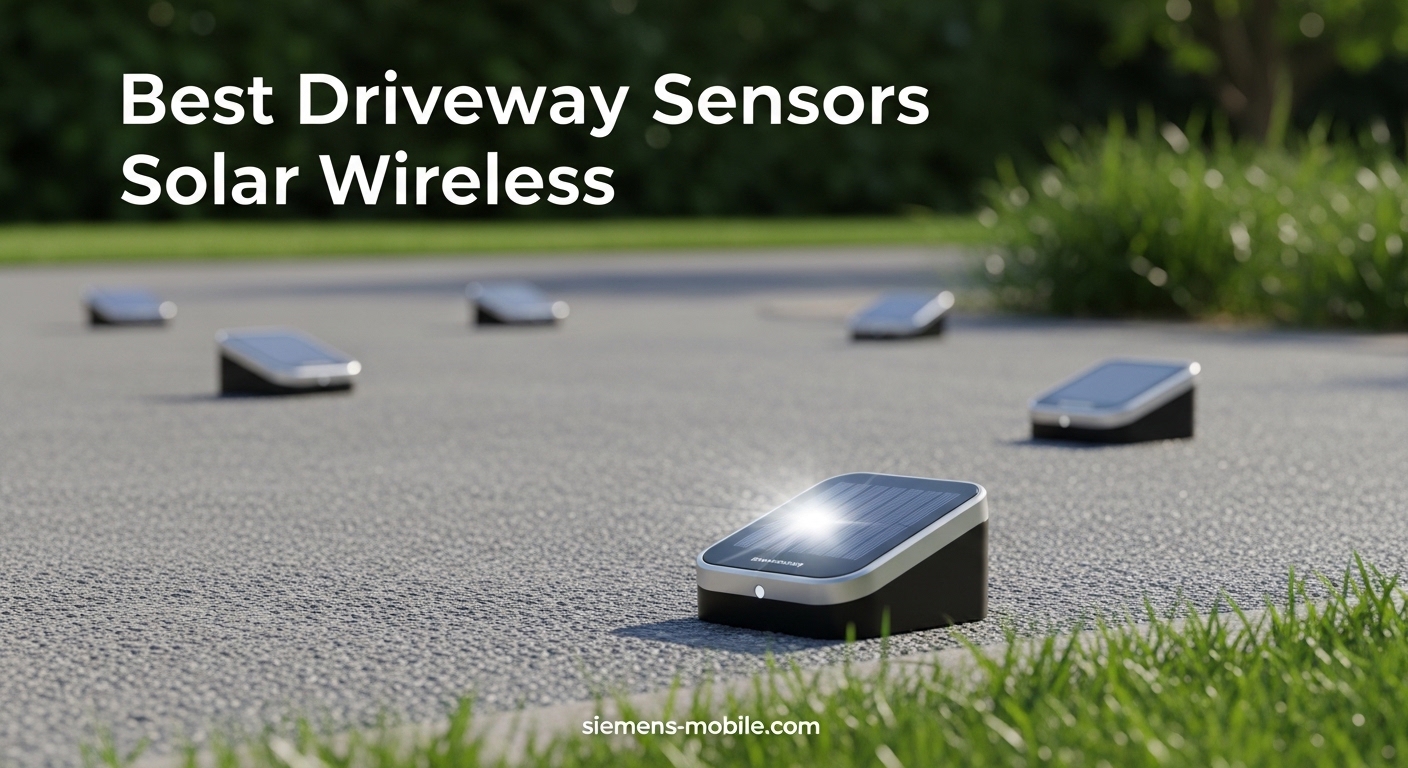 Best Driveway Sensors Solar Wireless
