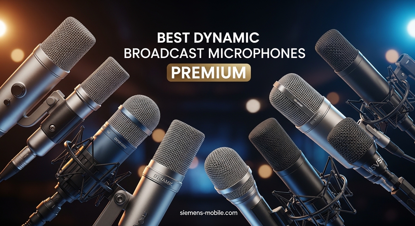 Best Dynamic Broadcast Microphones Premium