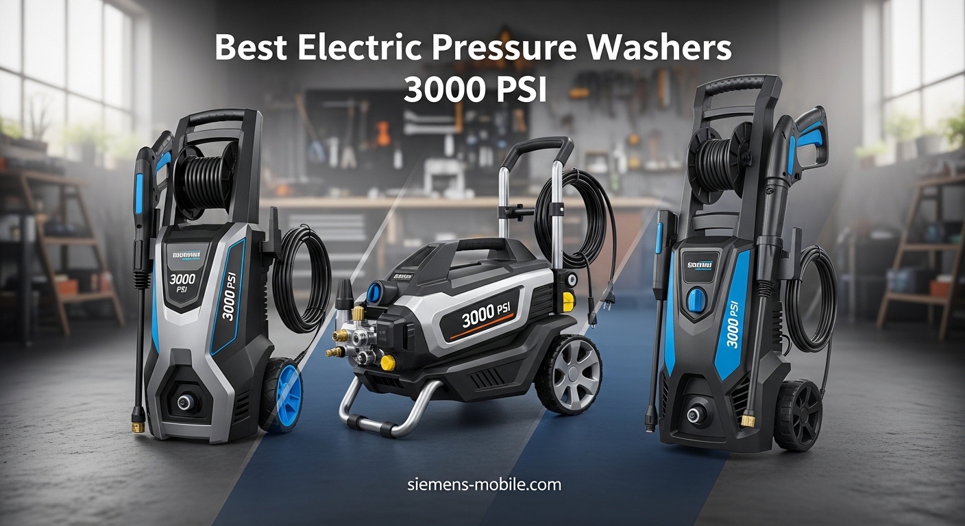 Best Electric Pressure Washers 3000 PSI