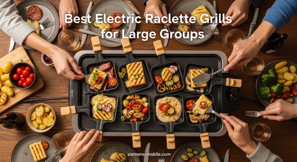 Best Electric Raclette Grills for Large Groups